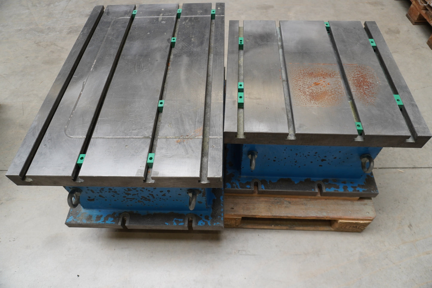 Guss Aufspannwürfel 1200x600x400 mm, massiv, T-Nuten