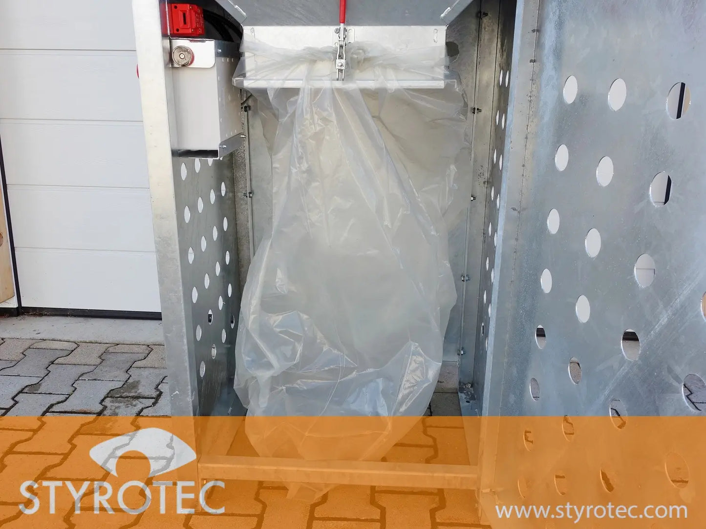 PE Säcke für Styropor Zerkleinerer, 100 Stück