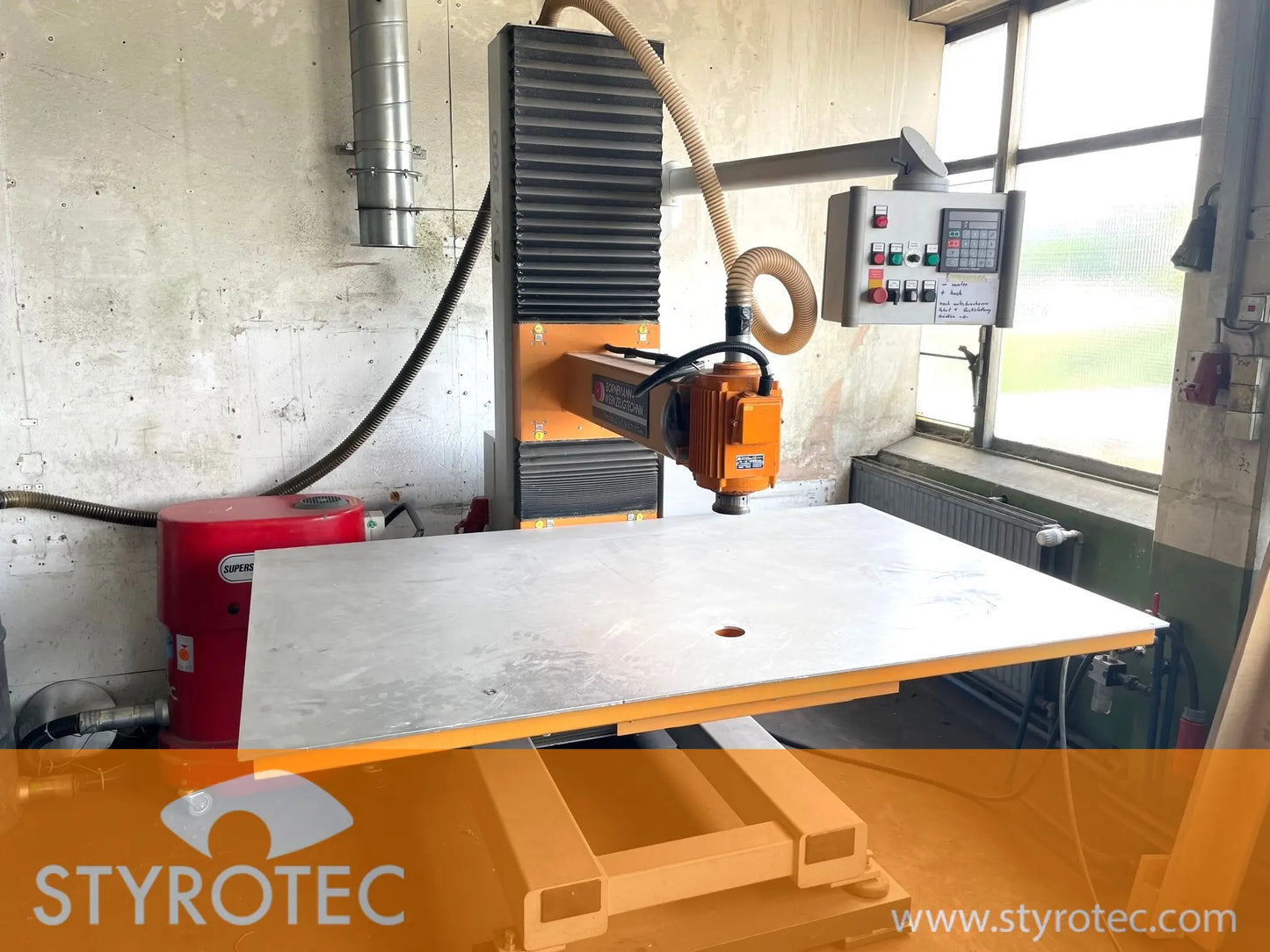 Styropor Oberfräsmaschine Bornemann BW 900 gebraucht