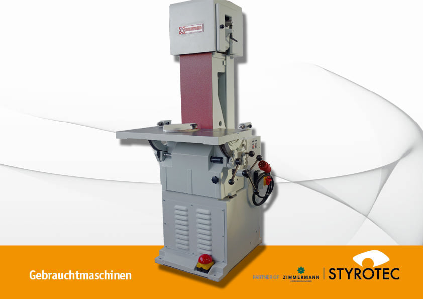 Zimmermann VBZ250, Vertikal-Bandschleifmaschine