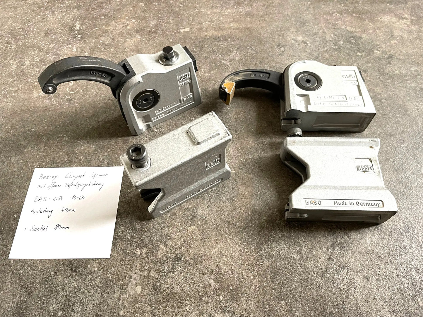 Bessey Kompaktspanner mit Erhöhung BAS - CB 10-60 gebraucht 60345