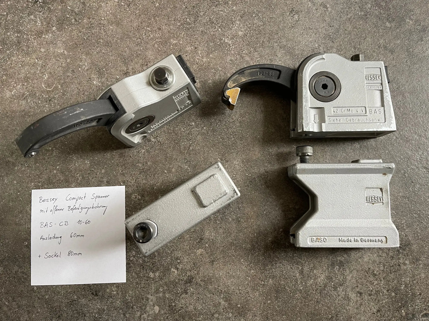 Bessey Kompaktspanner mit Erhöhung BAS - CB 10-60 gebraucht 60345