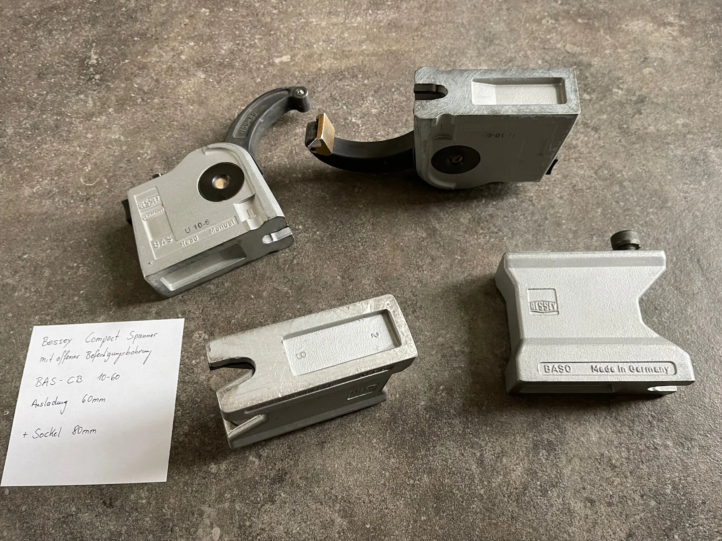 Bessey Kompaktspanner mit Erhöhung BAS - CB 10-60 gebraucht 60345