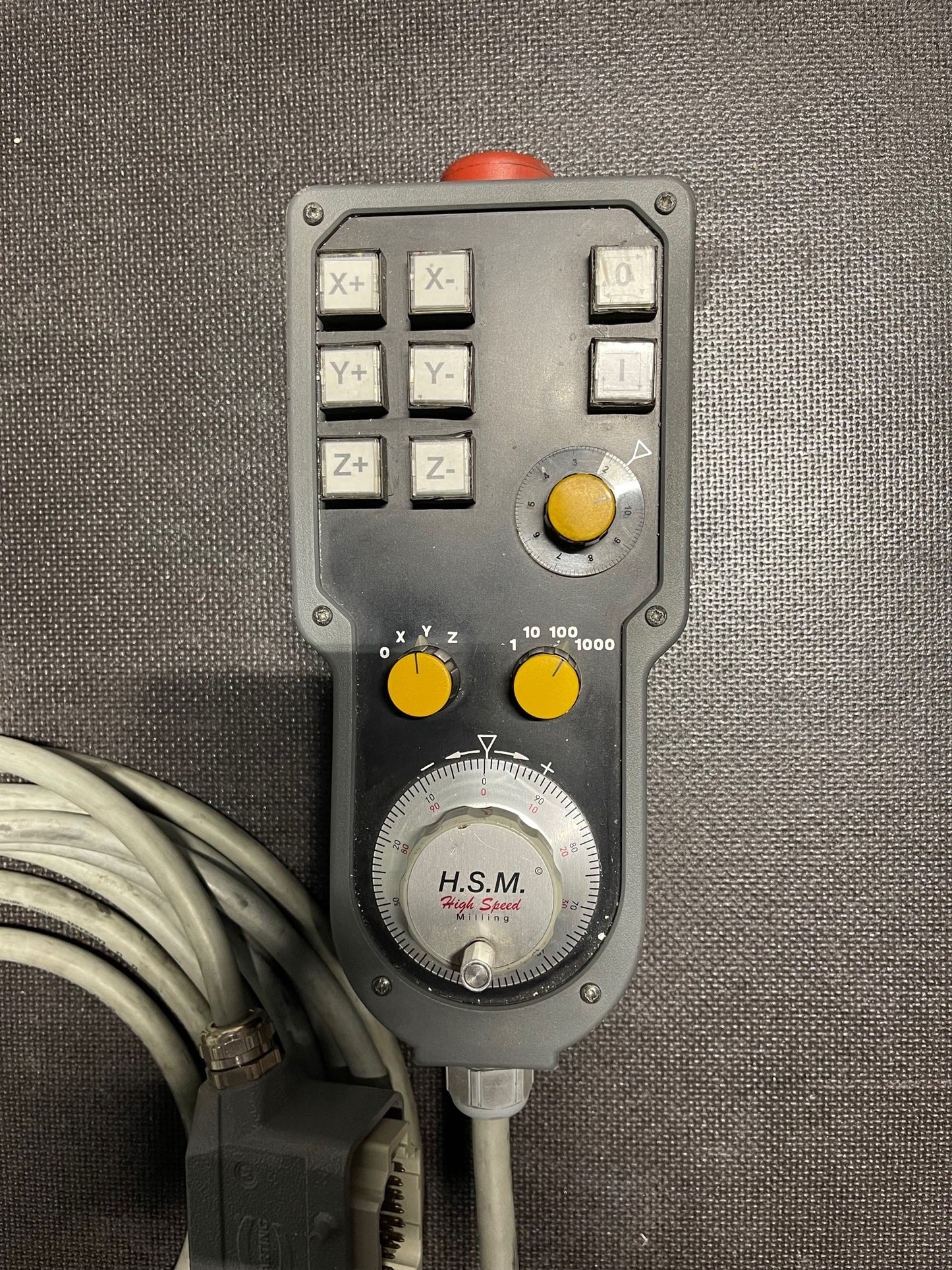 HSM Pfleghar Jog Box, Handbediengerät Steuerung