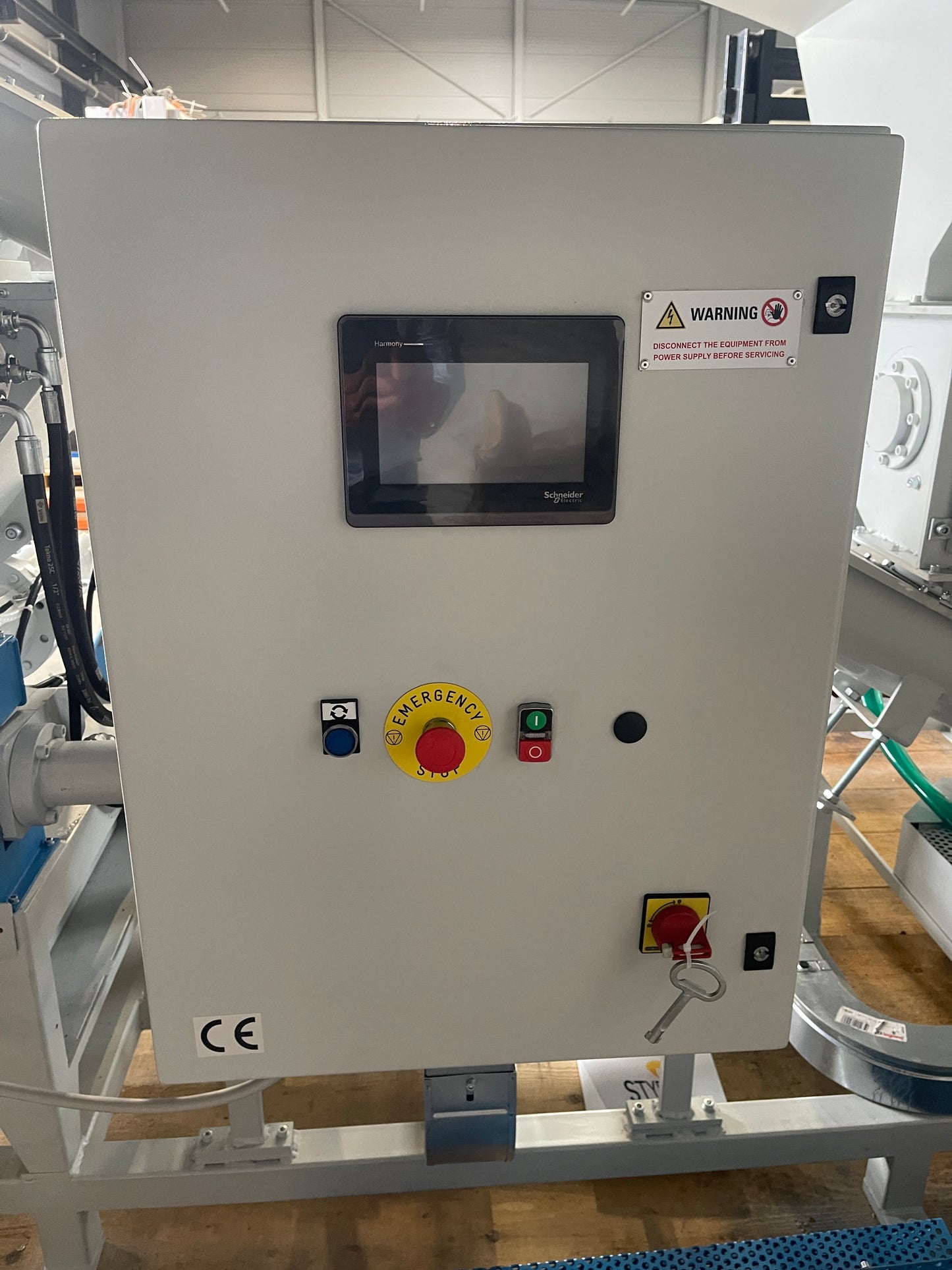 Brikettierpresse MSP 120 ZK mit Zerkleinerer
