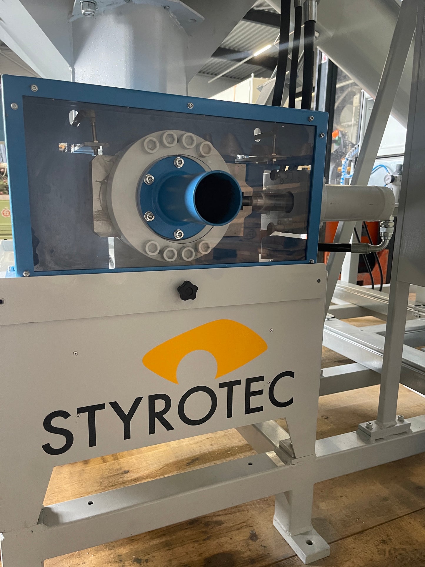 Brikettierpresse MSP 120 ZK mit Zerkleinerer