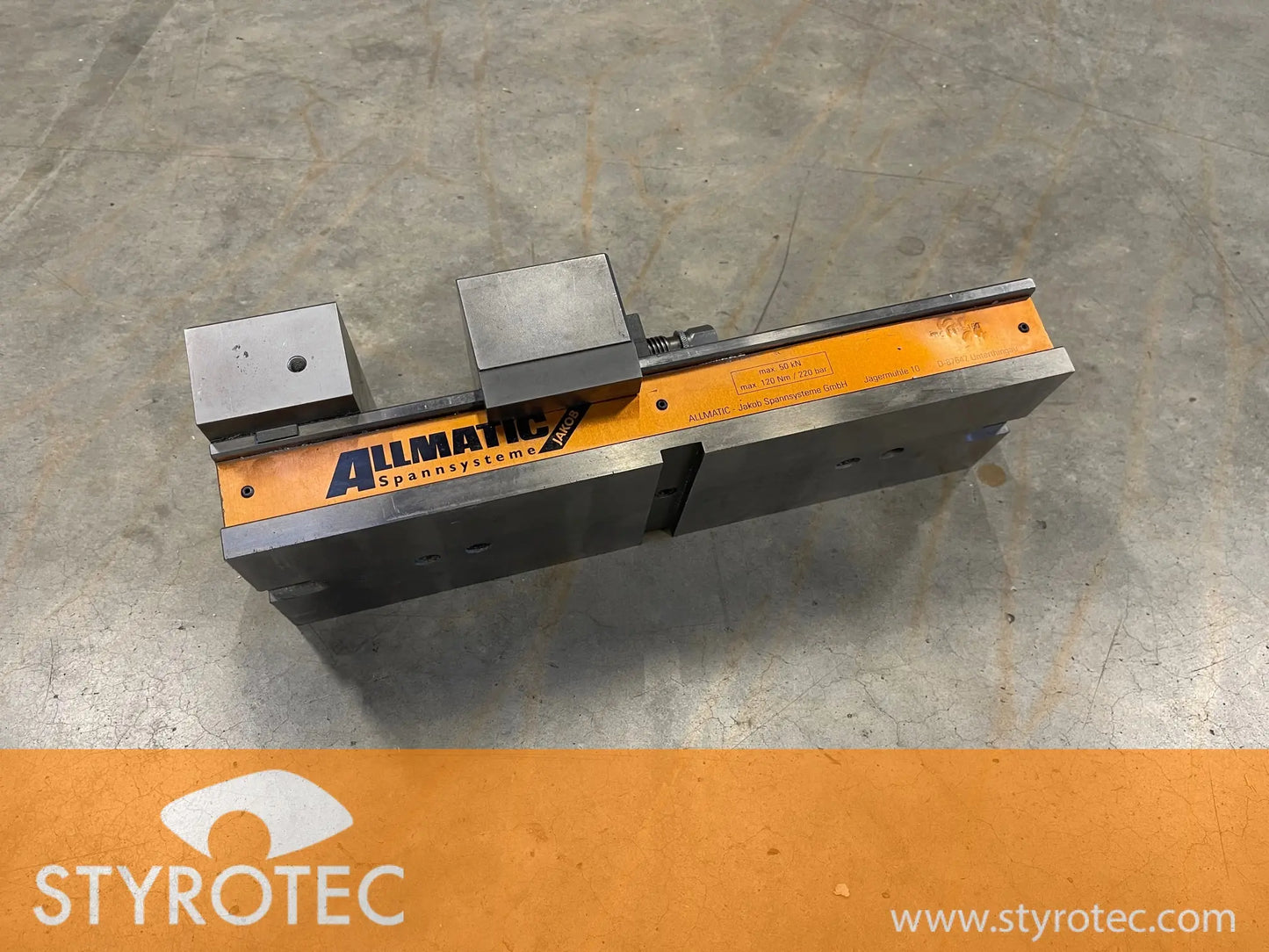 Maschinenschraubstock, gebraucht Allmatic Basic 160