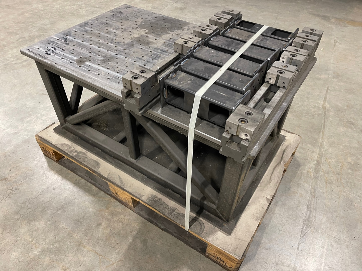 Nullpunkt Aufspanntisch 1050x650mm Schweisskonstruktion, gebraucht