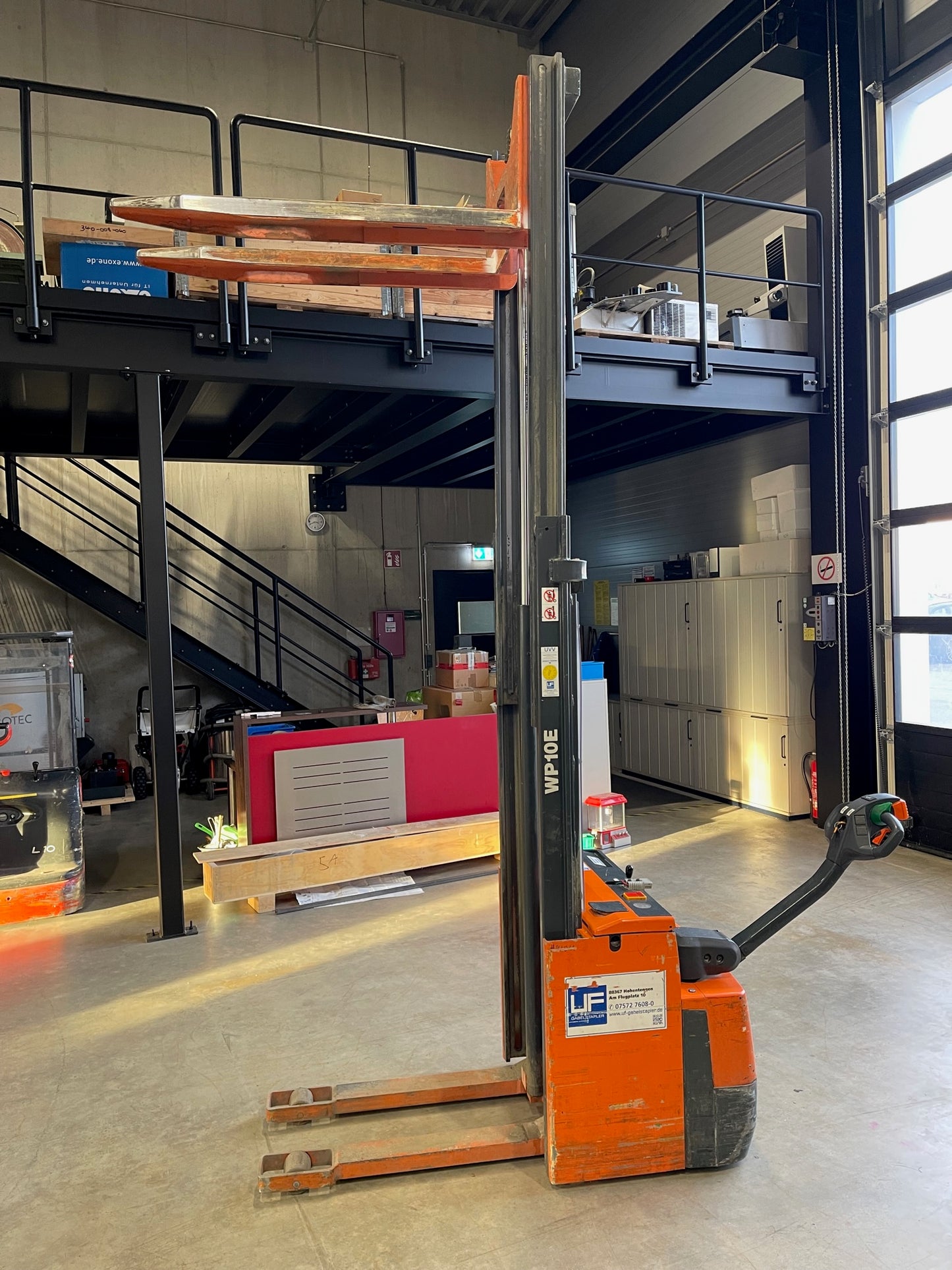 Elektro Hub Ameise Gelenkarm, Steinbock Bj. 2000, 1.000 KG Hubkraft
