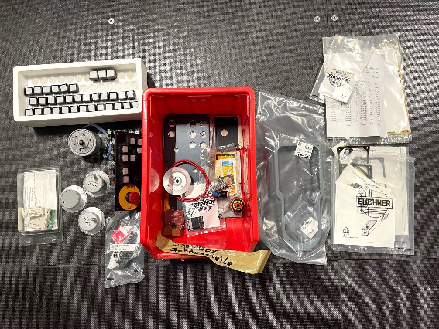 HSM Ersatzteile für Jog Box, Pfleghar