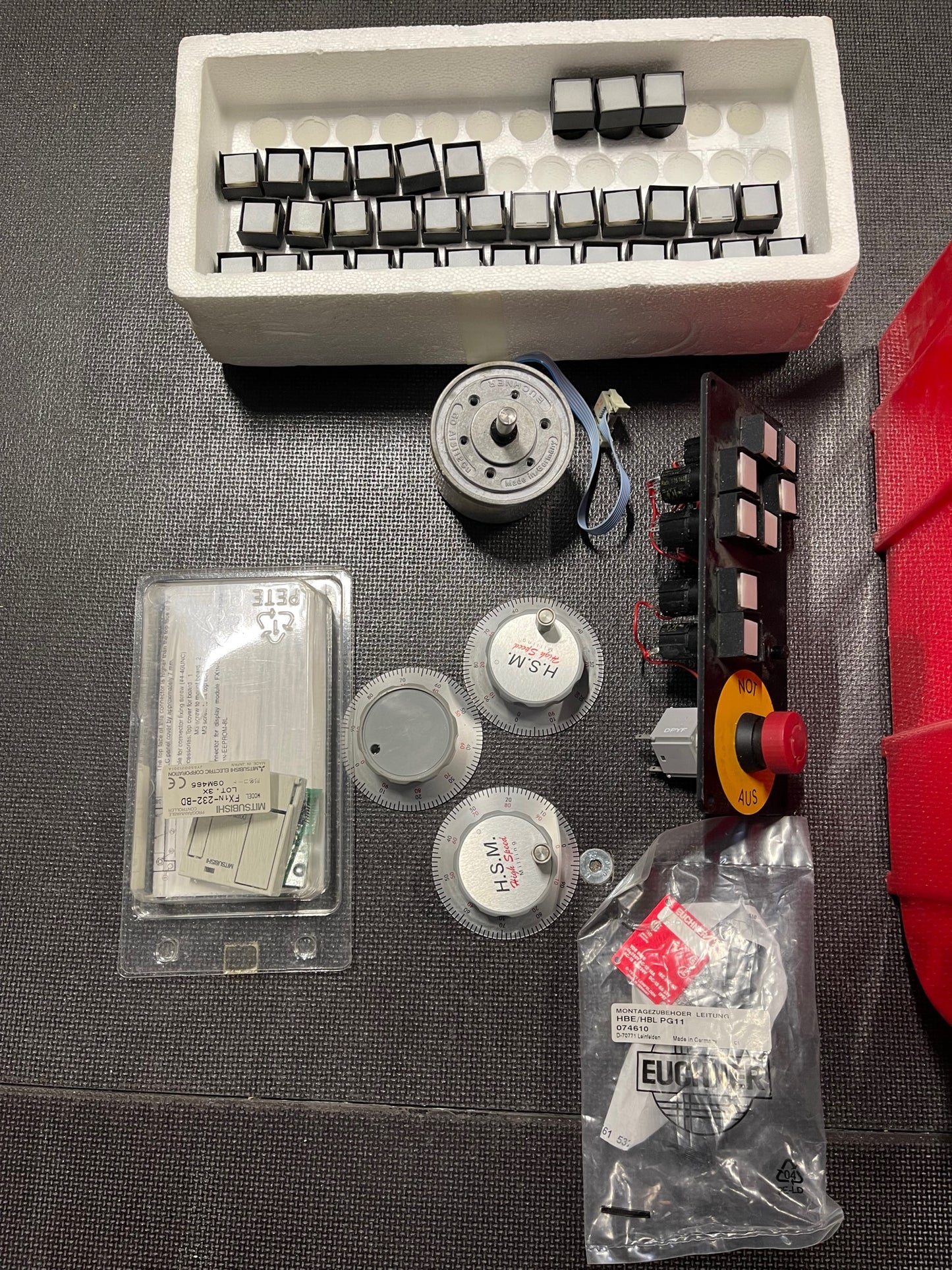 HSM Ersatzteile für Jog Box, Pfleghar