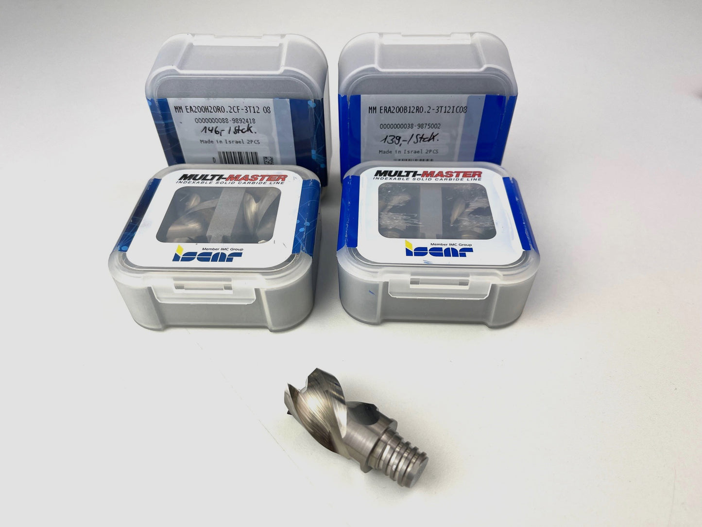 ISCAR Fräsköpfe DM 20, Multi Master Gewinde T12, Aluminiumbearbeitung