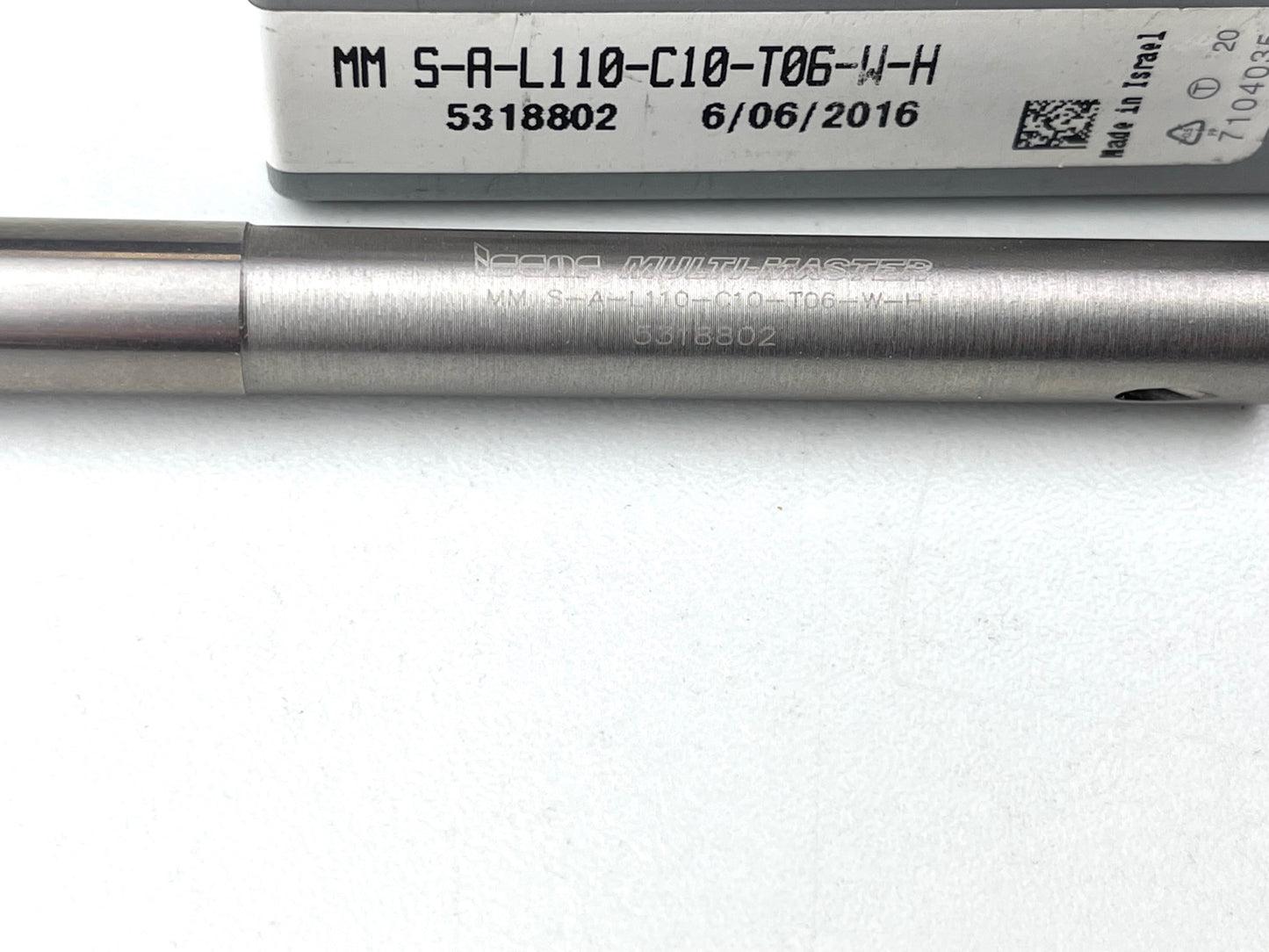 ISCAR Multi Master zylindrischer Schaft T06, L 110 mm für Wechselköpfe, gebraucht
