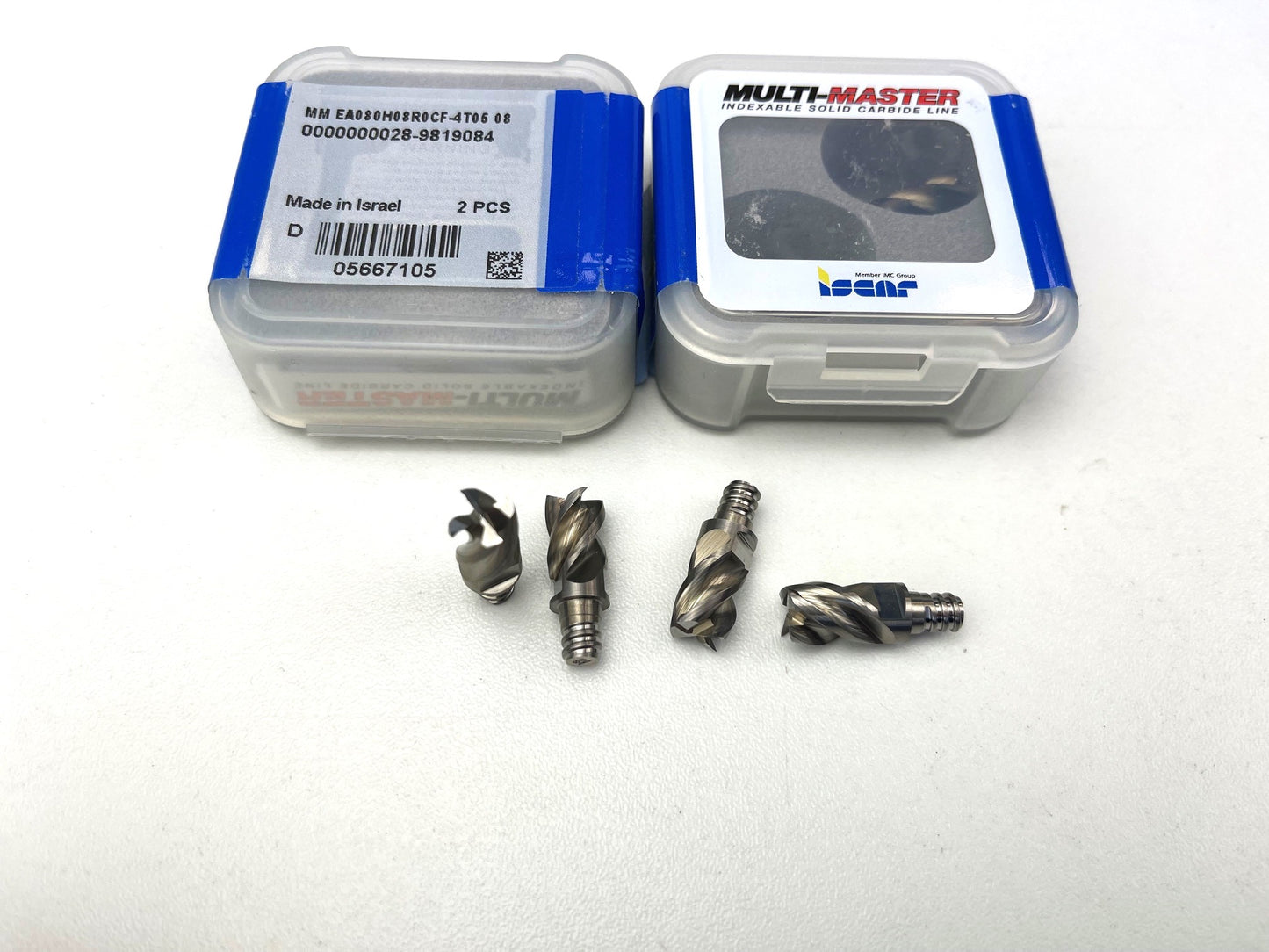 ISCAR Schaftfräsköpfe für Aluminiumbearbeitung Ø 8mm, T05, wechselbar