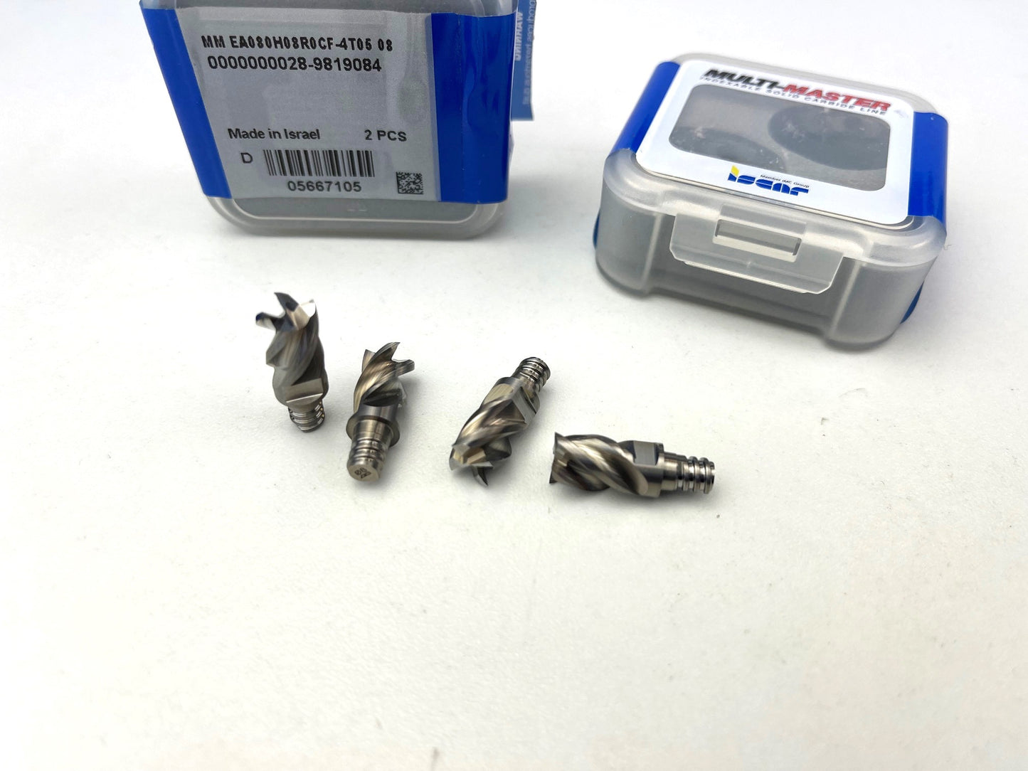 ISCAR Schaftfräsköpfe für Aluminiumbearbeitung Ø 8mm, T05, wechselbar