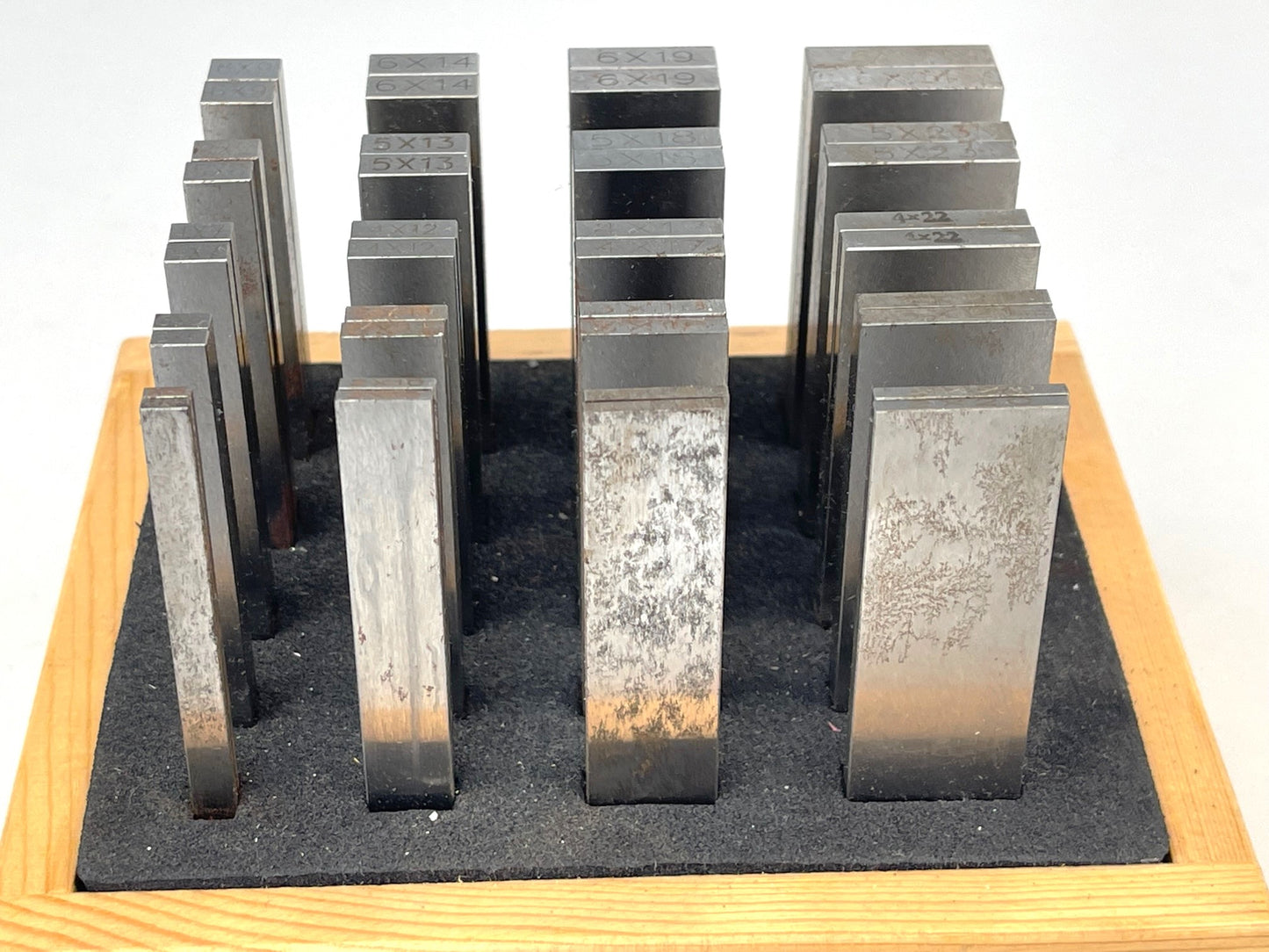Parallel Unterlagensatz AMF Größe 100, 20 Paare, gebraucht