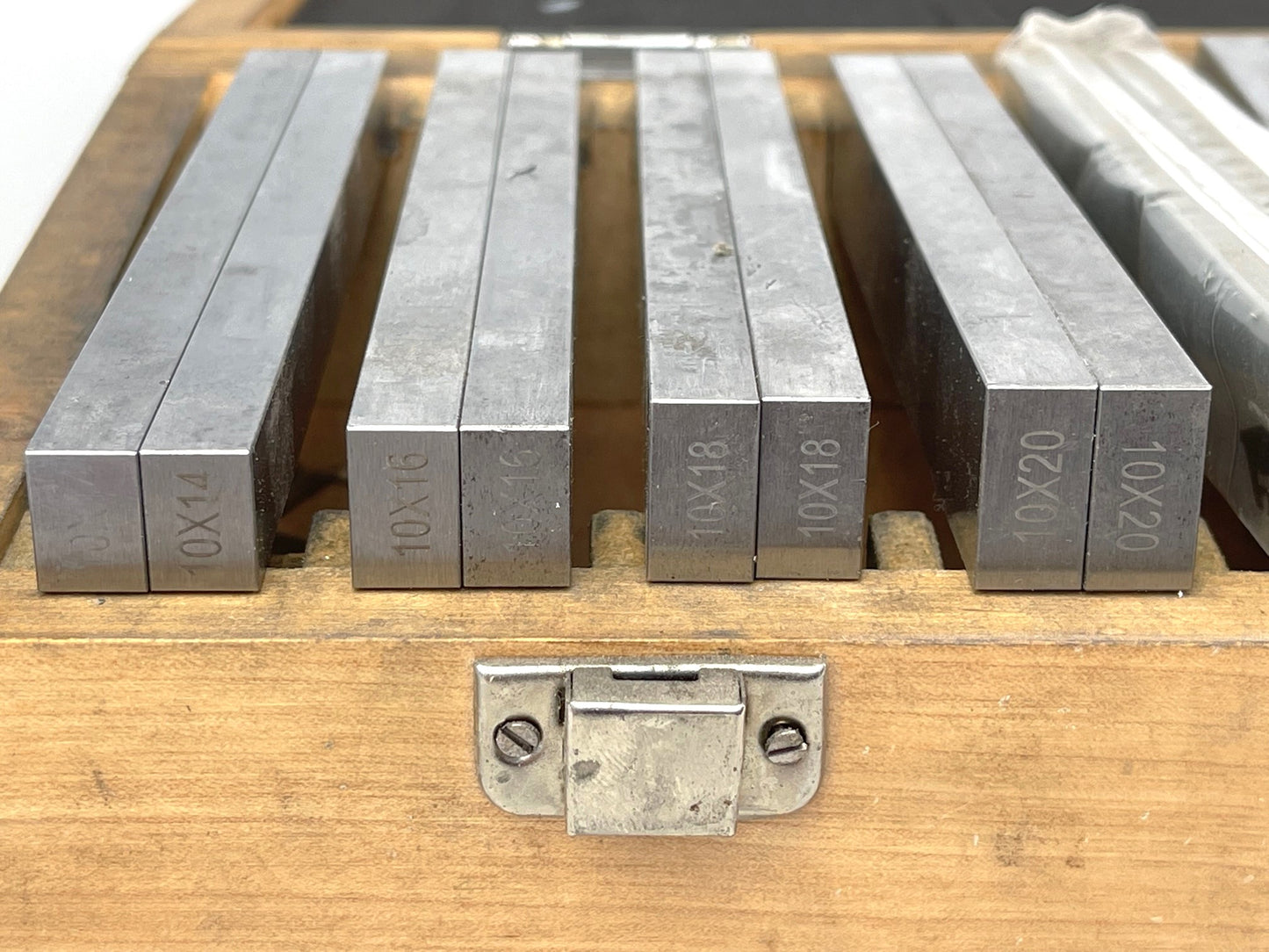 Parallelunterlagen Satz Holex, L 150 mm, Breite 10mm, 14 Paare, gebraucht