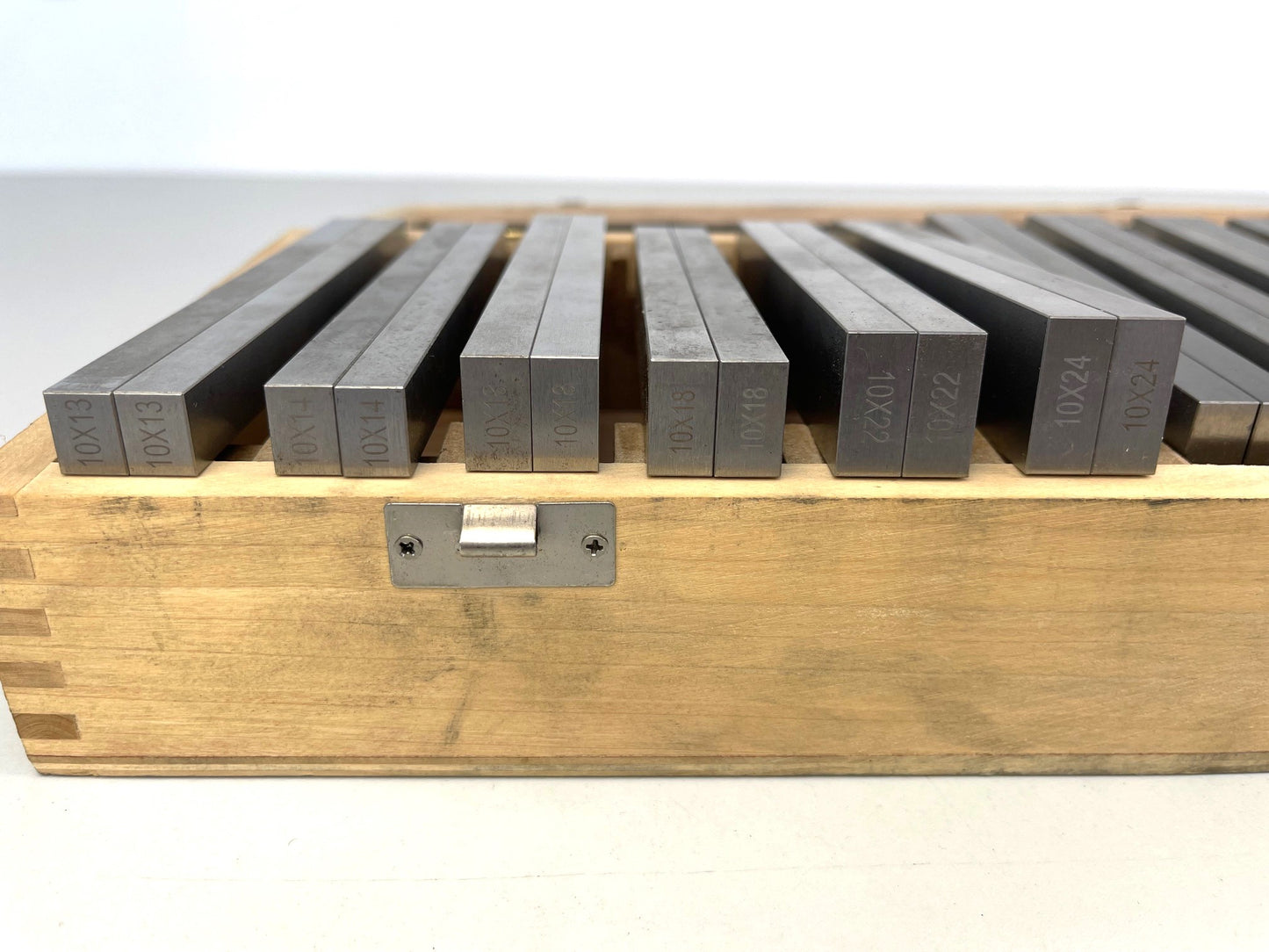 Parallelunterlagen Satz Holex, L 150 mm, Breite 10mm, 14 Paare, gebraucht