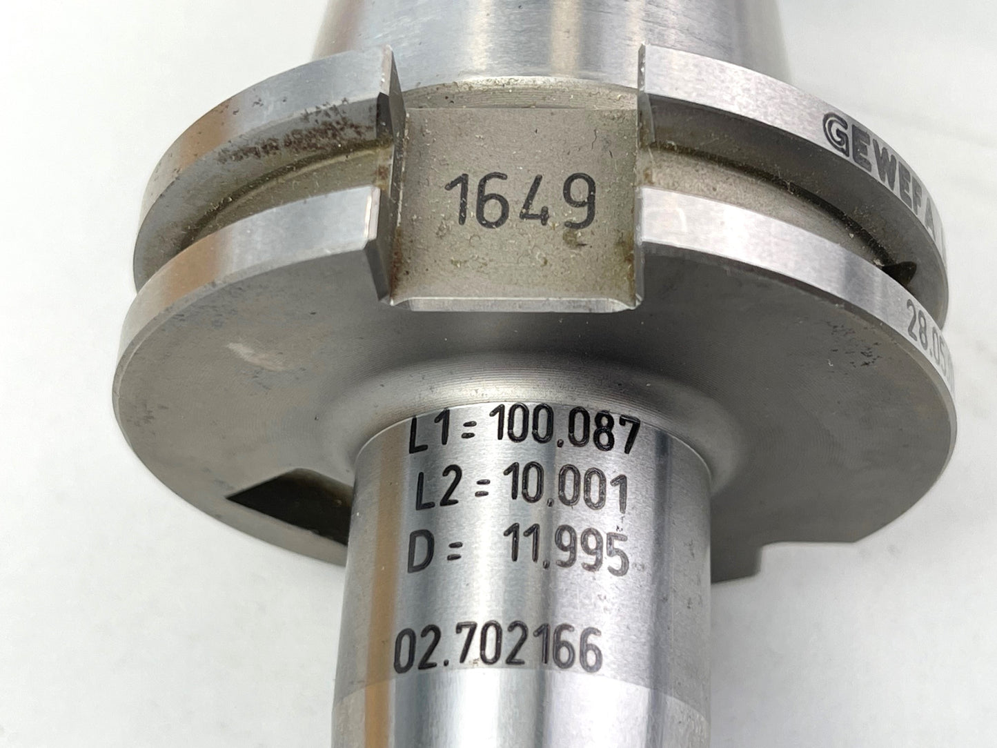 Kalibrierdorn für Laser Werkzeugvermessung, SK 40 CAT 40, gebraucht, GEWEFA