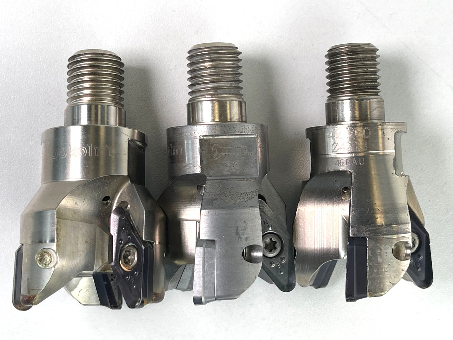 Tauchfräser 90° mit Gewinde, 42/3 Pokolm 42 260 für Aluminium und Kunststoffbearbeitung