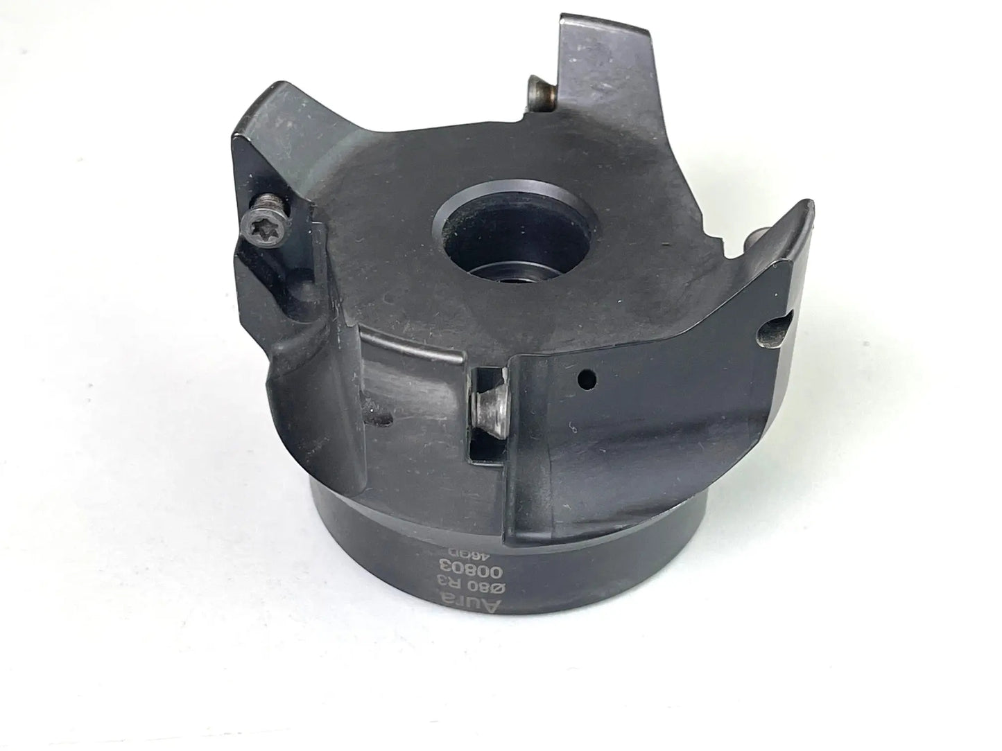 HSC Messerkopf von Aura, gebraucht, Ø 80 mm R3 00803, optional mit HSK63A Werkzeugaufnahme