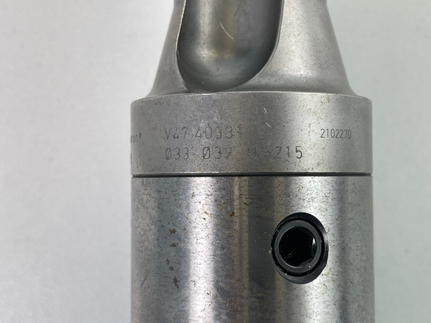 HSK 100A Komet Wendeschneidplatten Tieflochbohrer Ø 33 - 39 mm, Bohrtiefe ca. 215 mm, verstellbar, Modular