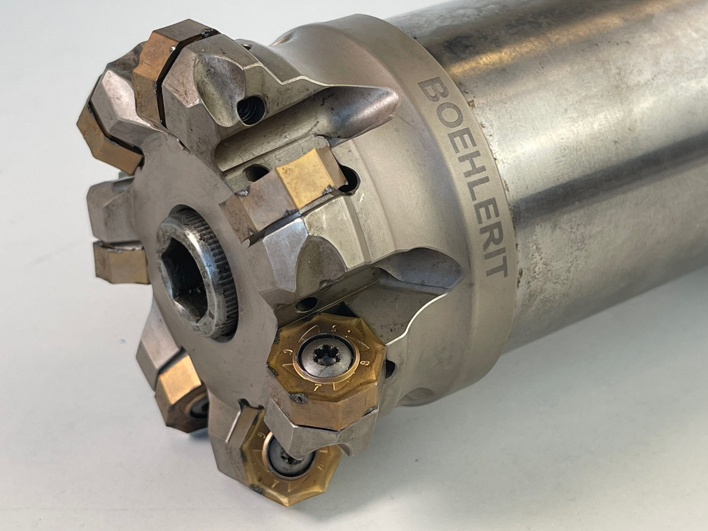 HSK 100A Plan Aufsteckfräser Ø 80mm Boehlerit, L 160 mm gebraucht