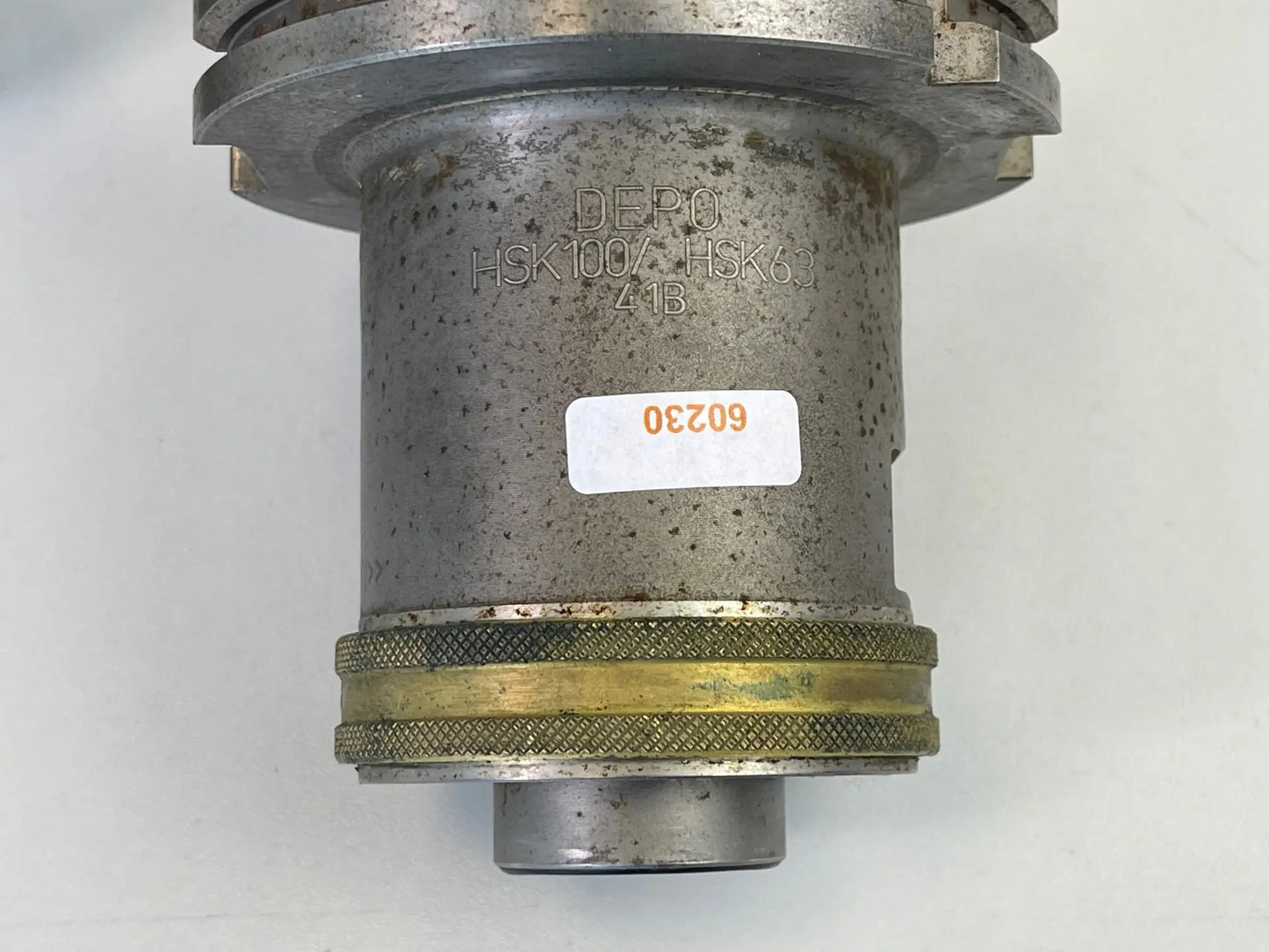 HSK 100A Adapter auf HSK 63A von DEPO, gebraucht 60229, 60230