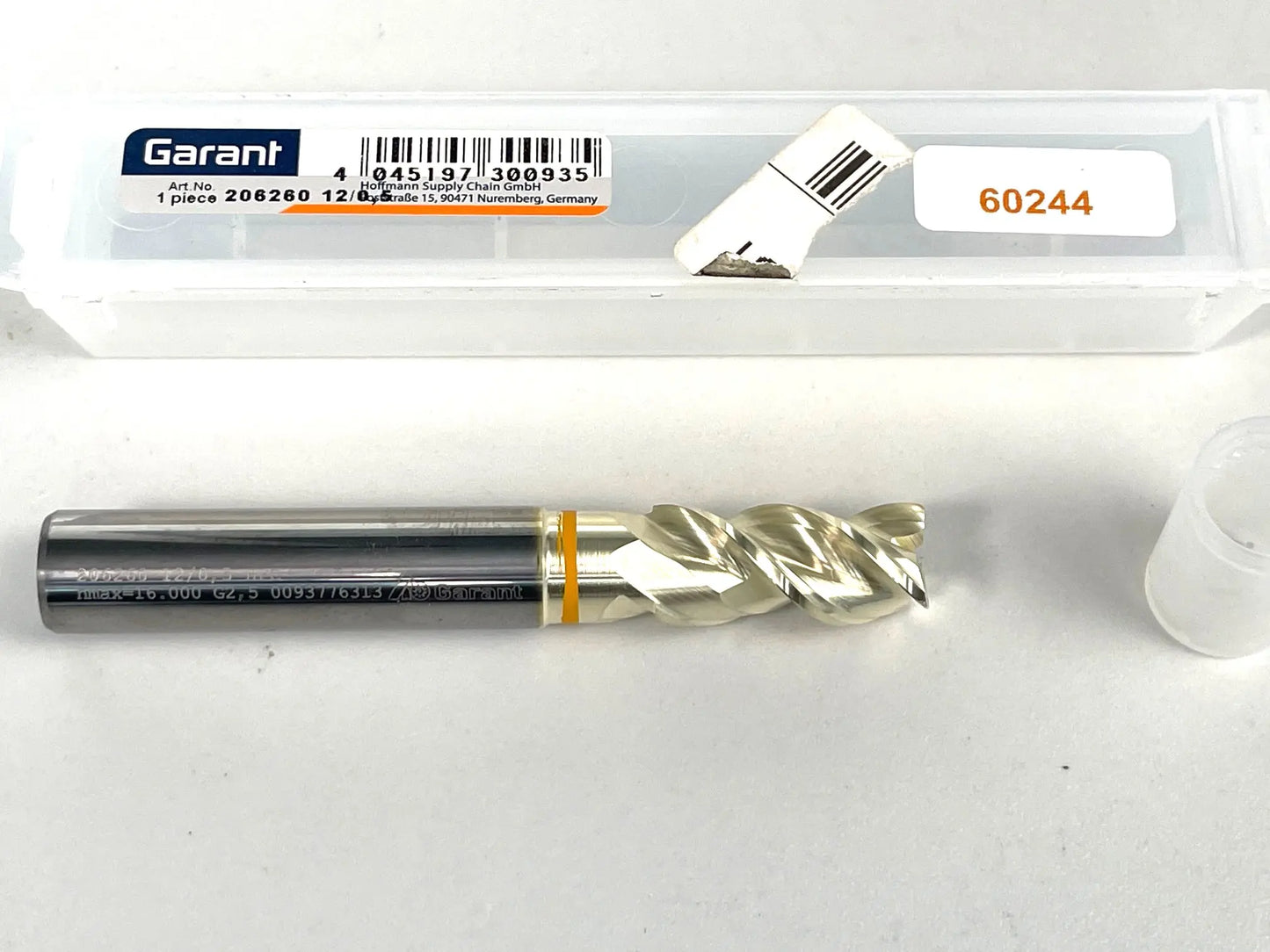 VHM Torusfräser HPX Garant 206260, Ø 12 x 0,5 mm, neu, # 60244