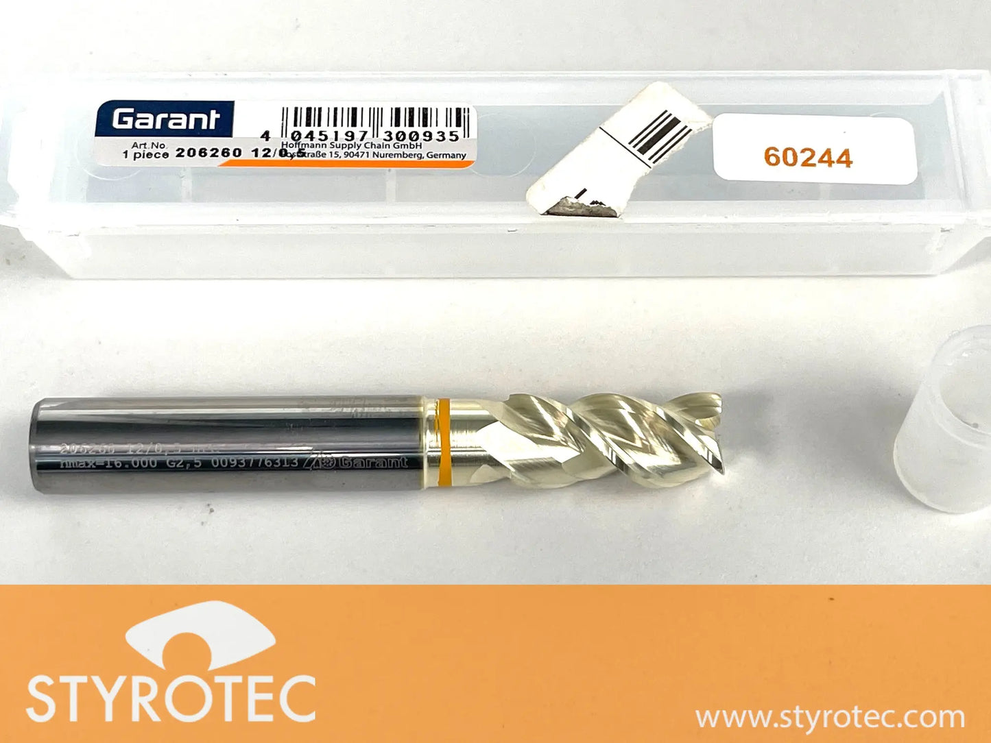 VHM Torusfräser HPX Garant 206260, Ø 12 x 0,5 mm, neu, # 60244