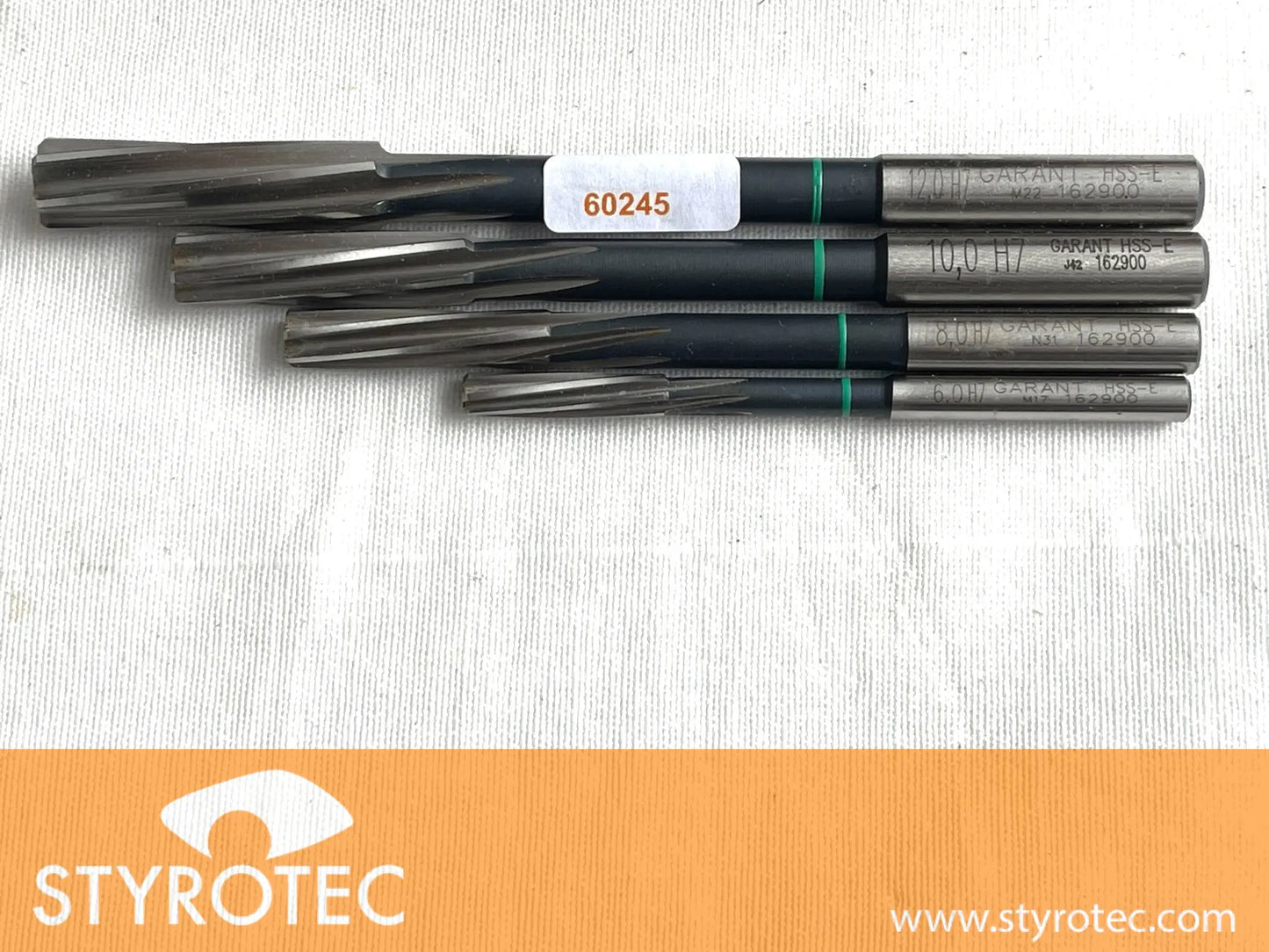 NC Reibahle H7 DM Ø 6 8 10 12 15 mm, Garant 162900 gebraucht, # 60245