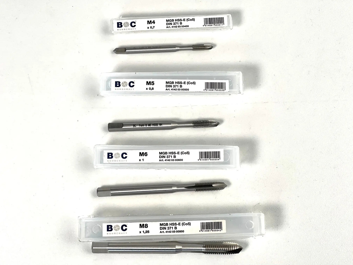 Gewindeschneider Bohrer M4 M5 M6 M8 Konvolut gebraucht 60247