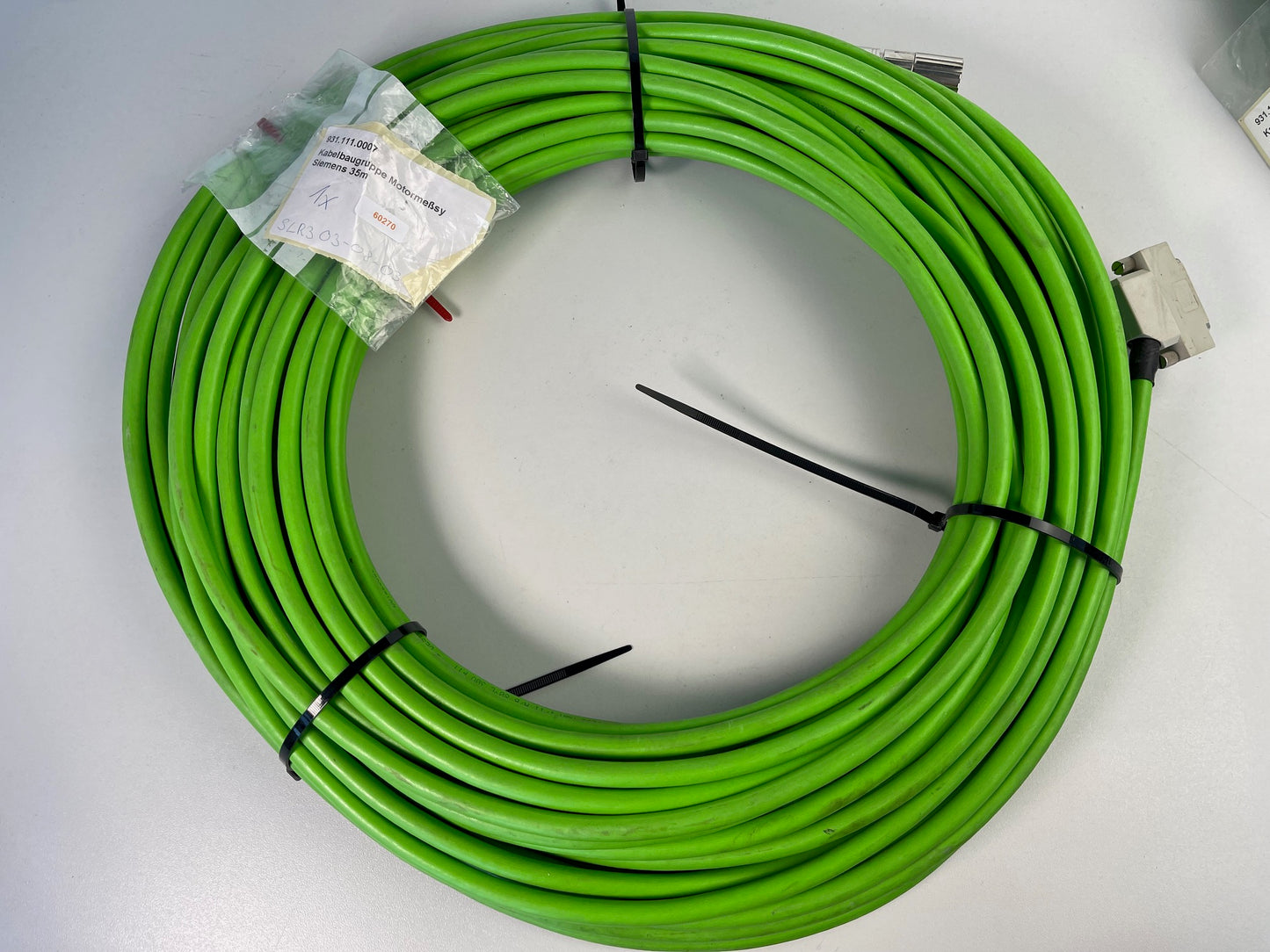 Zimmermann FZ 32, 33, 37 etc. Kabel Siemens Motormesssystem 35 m, neu