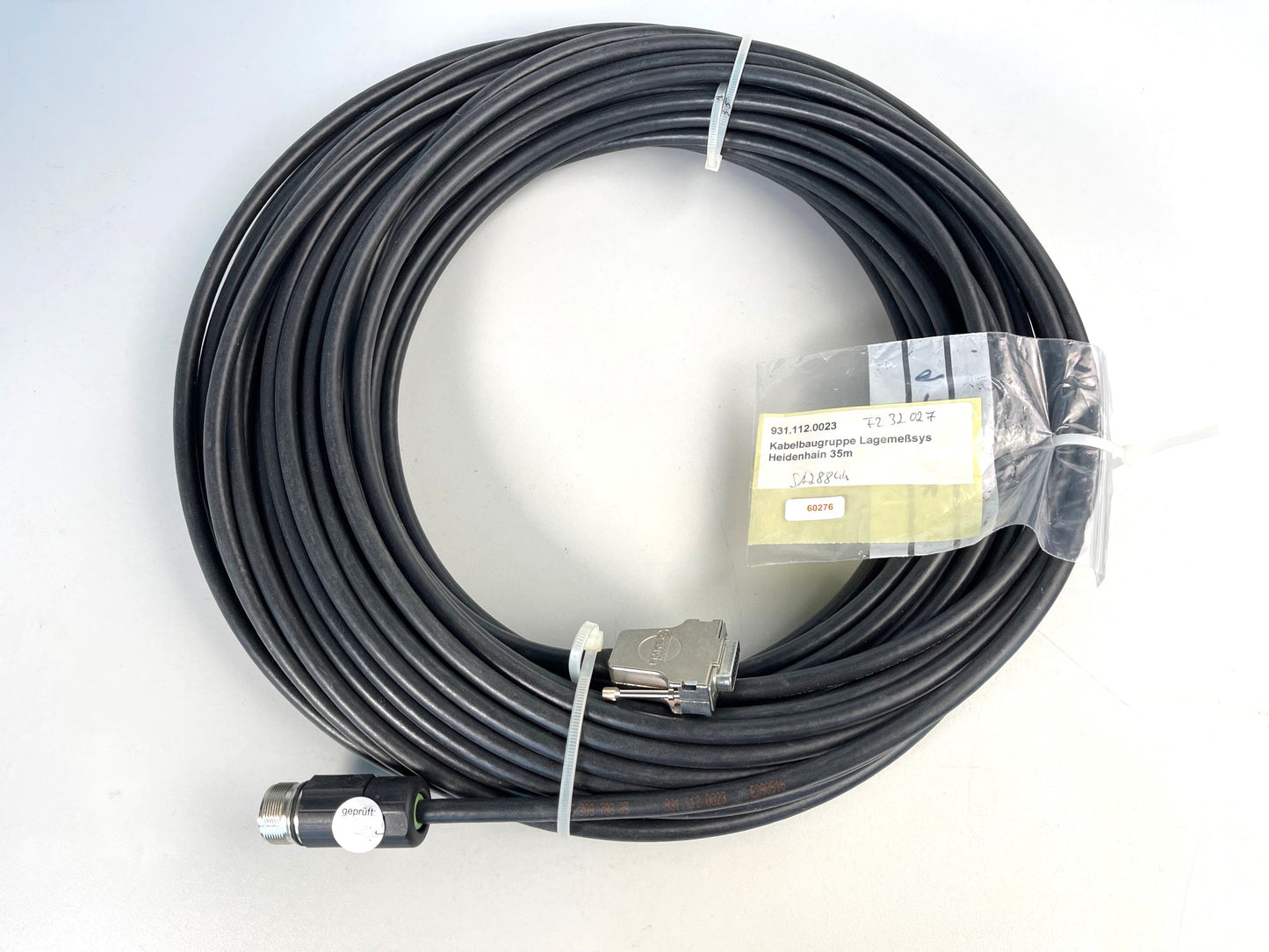 Zimmermann FZ 32, 33, 37 etc. Kabel Siemens Längenmesssystem 35 m, neu