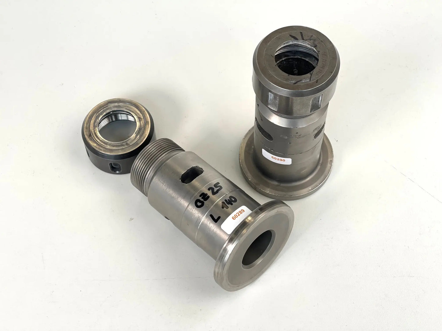 Spannzangenaufnahme Adapter Flansch 78/8, Spannzangen OZ 25 und ER40, gebraucht