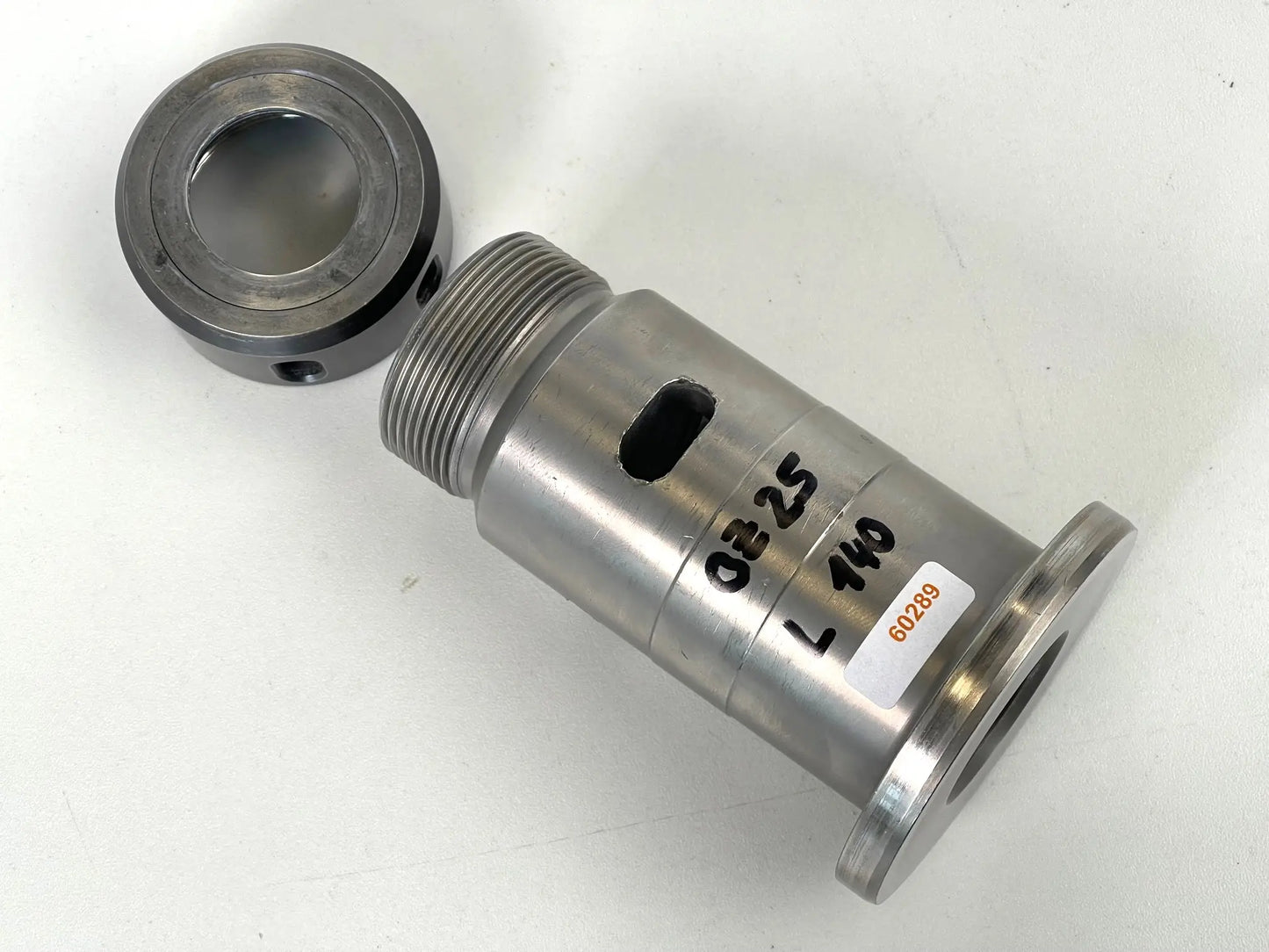 Spannzangenaufnahme Adapter Flansch 78/8, Spannzangen OZ 25 und ER40, gebraucht