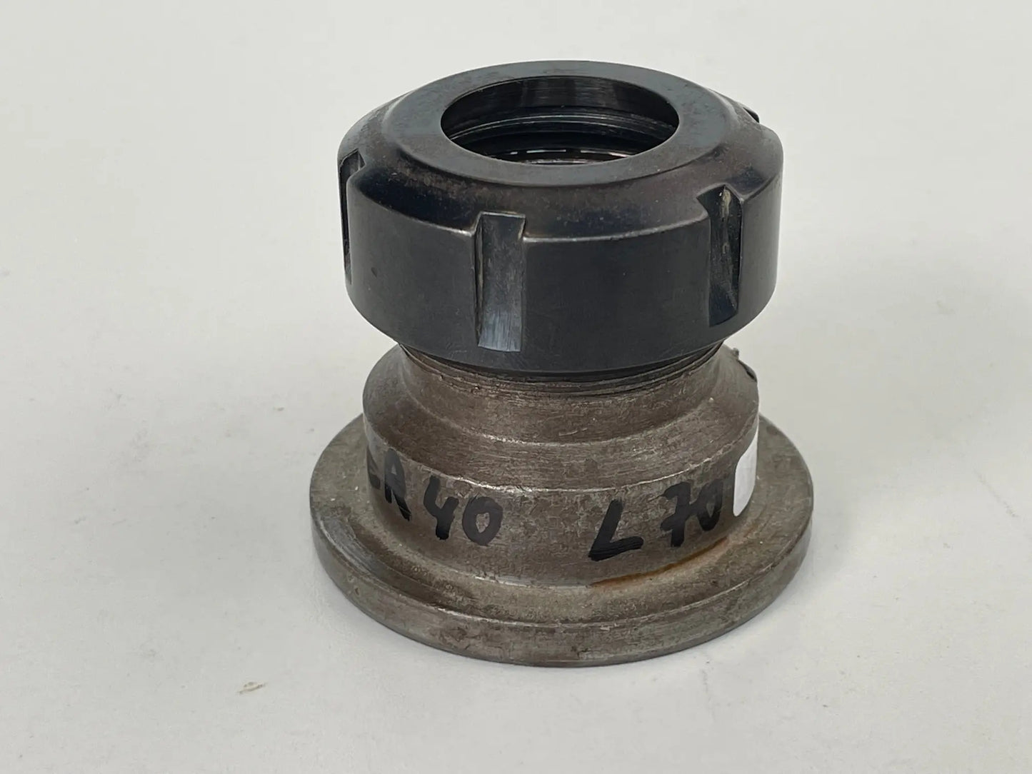Spannzangenaufnahme Adapter Flansch 78/8, Spannzangen OZ 25 und ER40, gebraucht