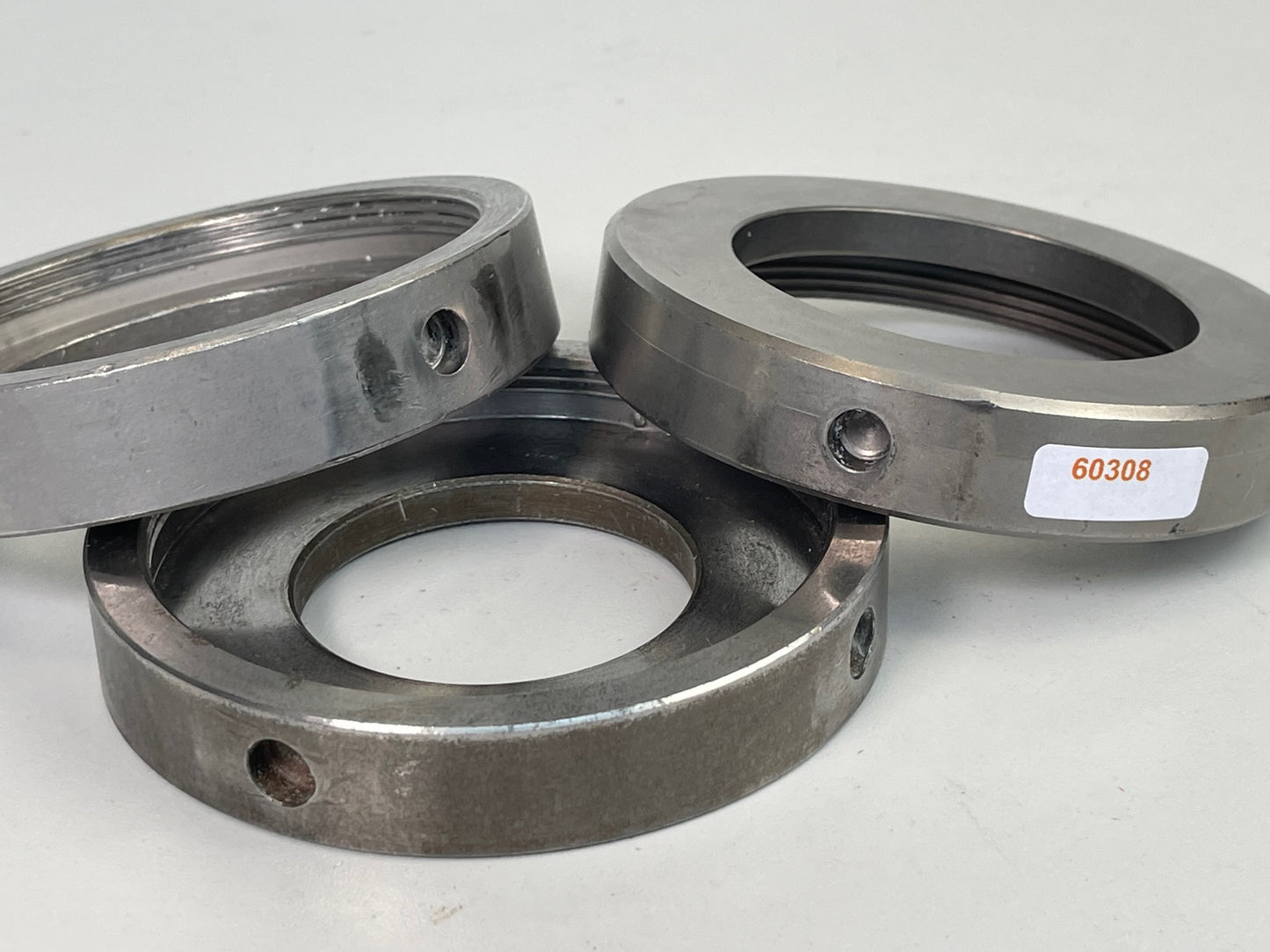Überwurfmutter M90x2 für Styropor Hohlfräser Flansch 78/8, gebraucht