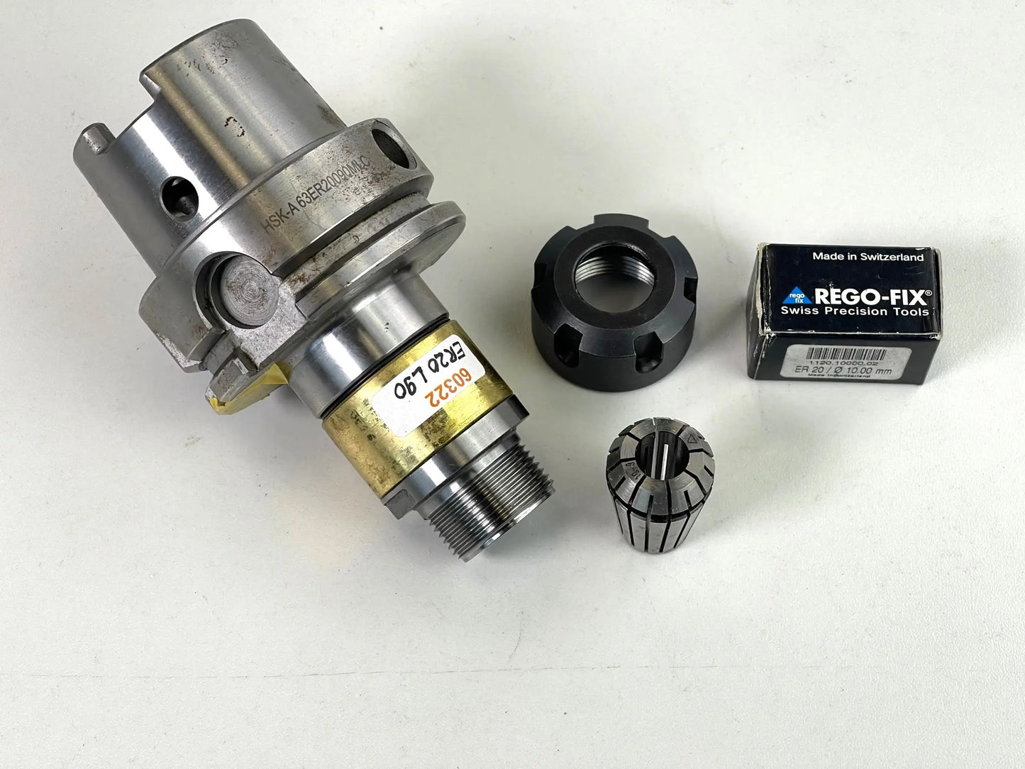 Spannzangenfutter ER 20 L90 HSK 63A gebraucht #60322