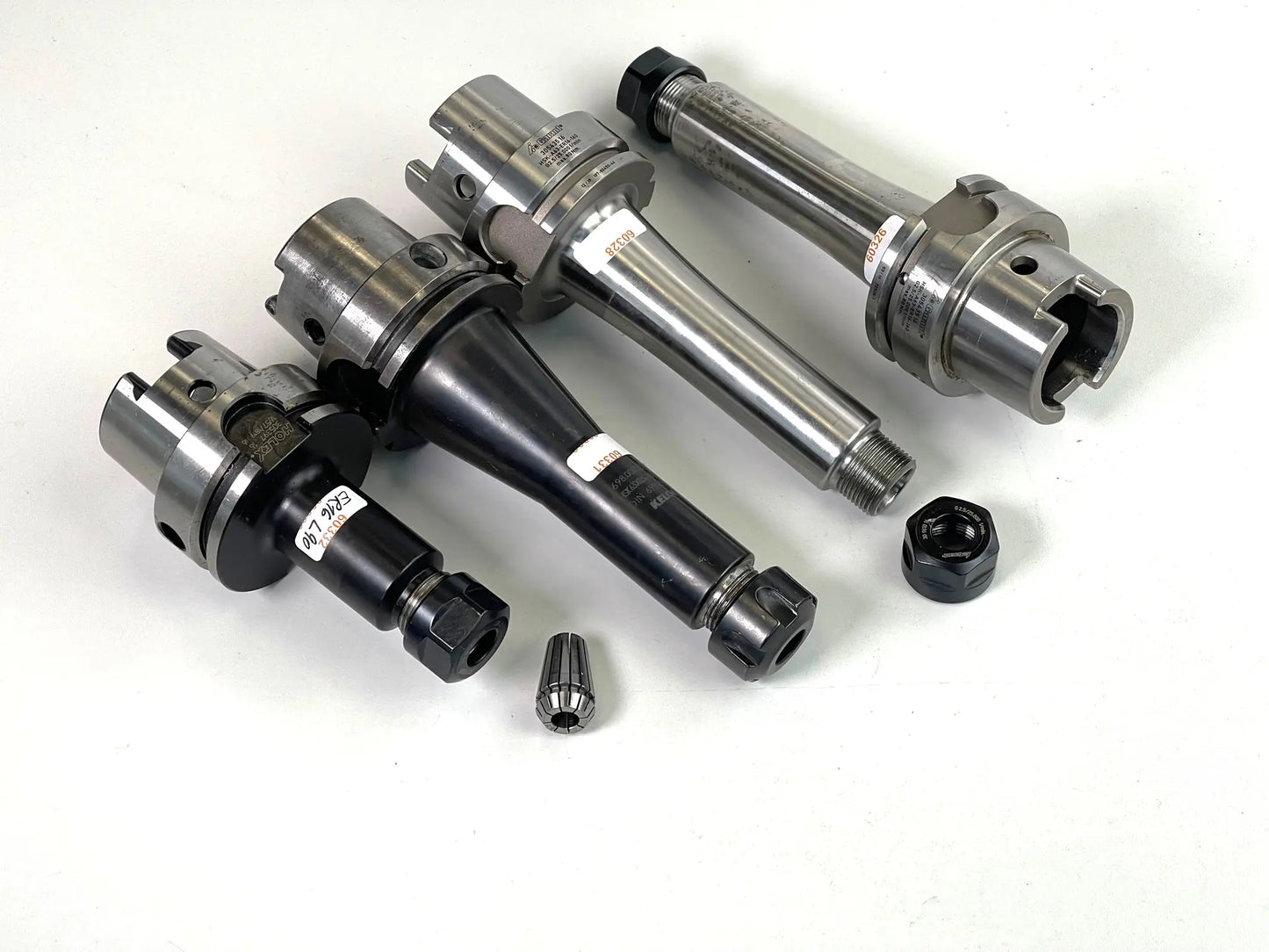 Spannzangenfutter ER 16 HSK 63A, L 100 und L 160, gebraucht Garant