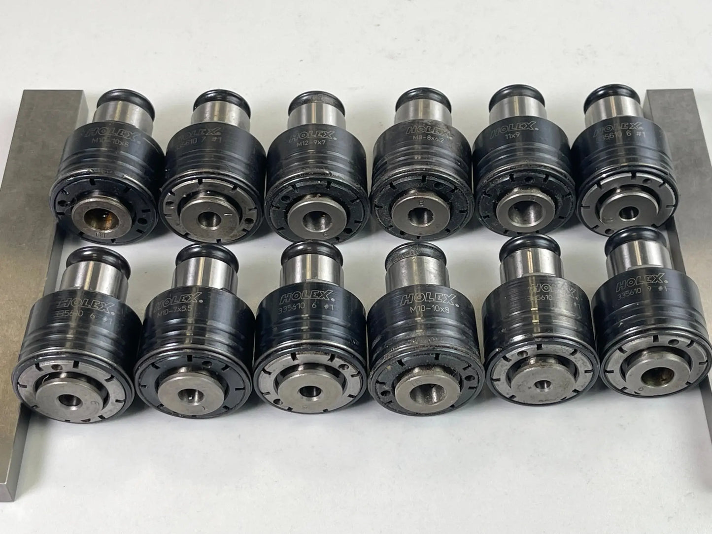 Gewinde schneiden Schnellwechsel Einsätze Ø19 mm M3-12, Holex 335610
