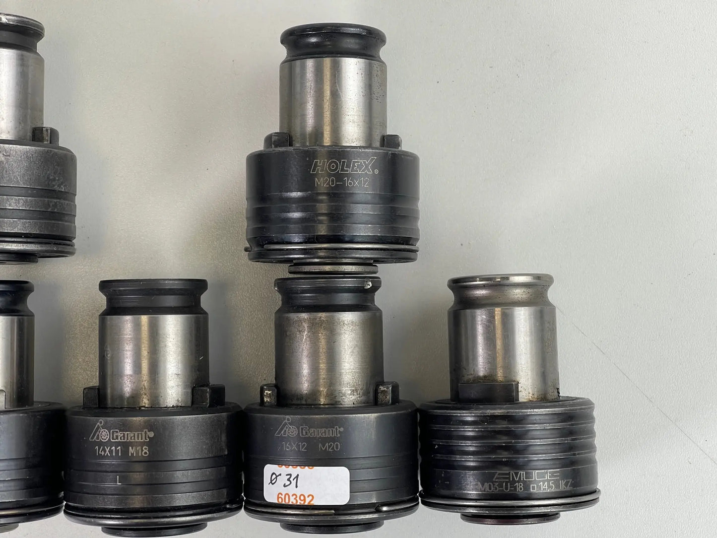 Gewinde schneiden Schnellwechseleinsätze Ø 31mm Garant Holex