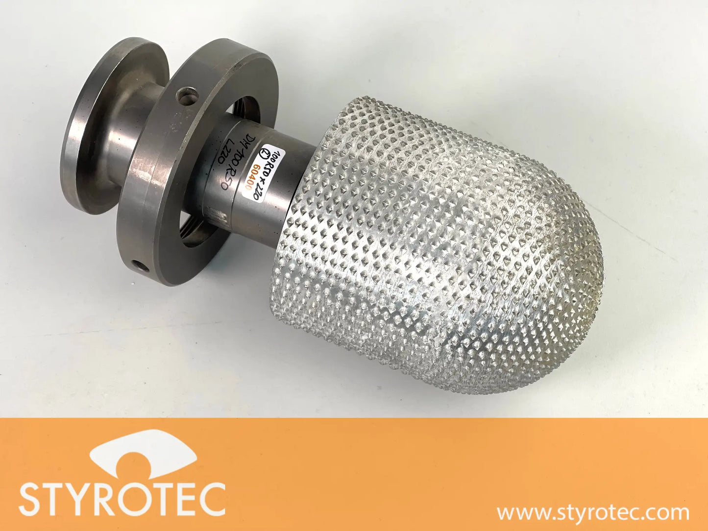 Styropor Raspelfräser Ø 100mm, Kugel, L 220 mm gebraucht 60400