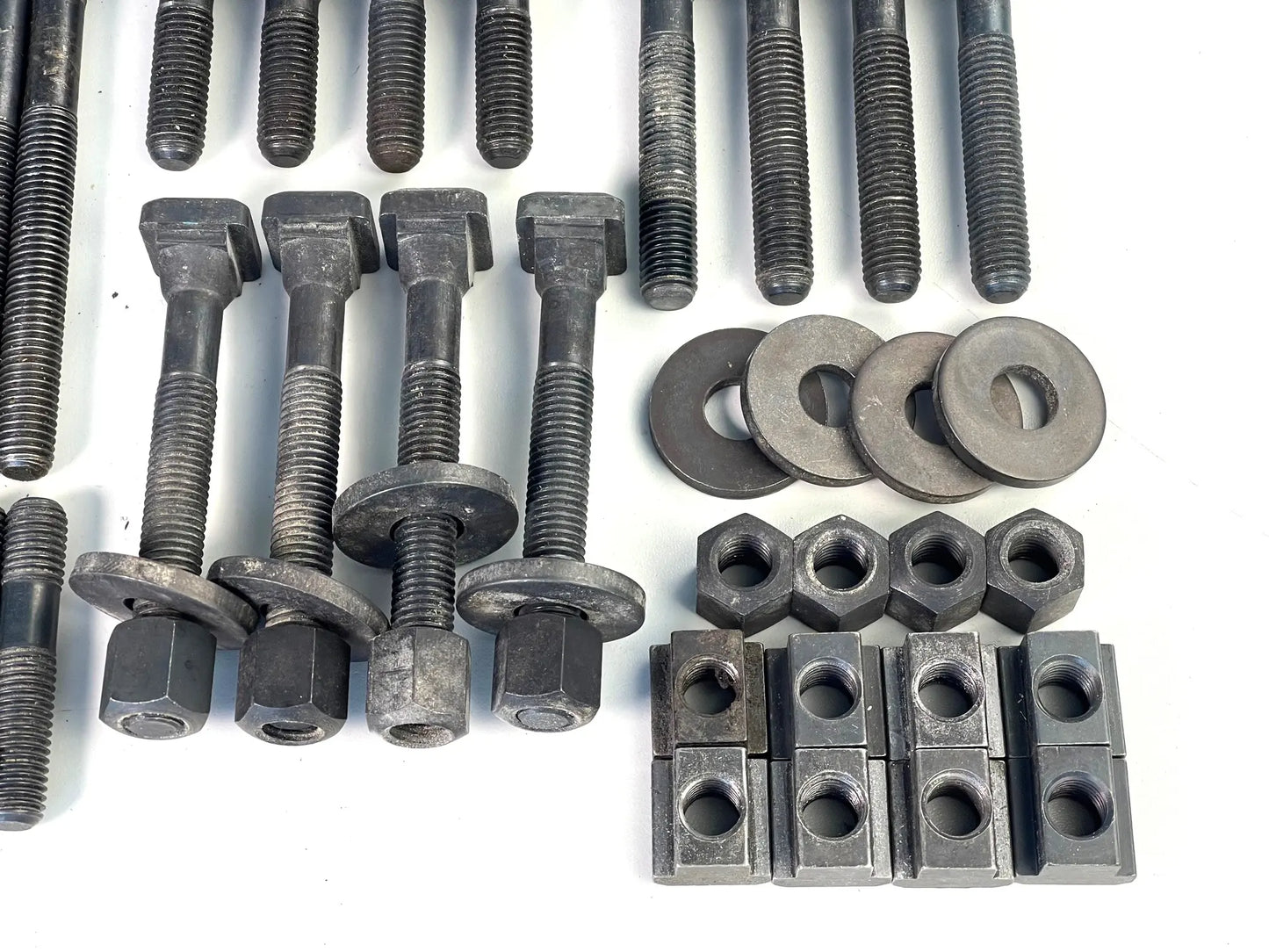 Spannschraubensatz T-Nuten 14/M12 amf, gebraucht 60456