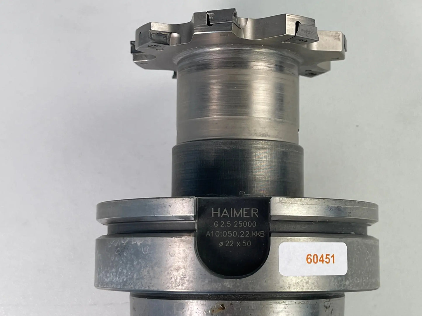 HSK 100A Walter Scheibenfräser zum Nutfräsen Ø 80 mm, 4-Schneiden, gebraucht 60451