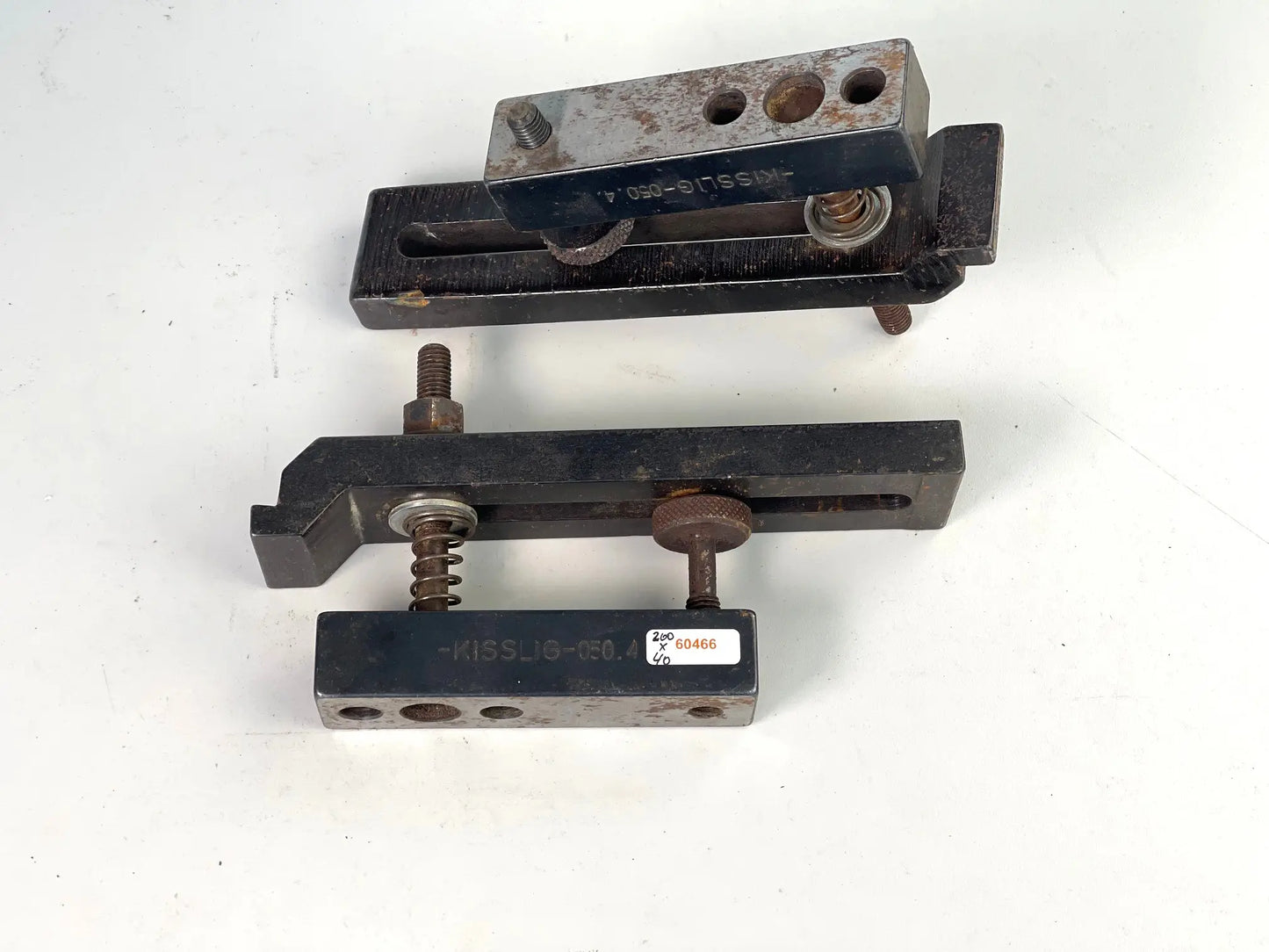 Spanneisen gekröpft 12x200 mm, Kisslig, gebraucht