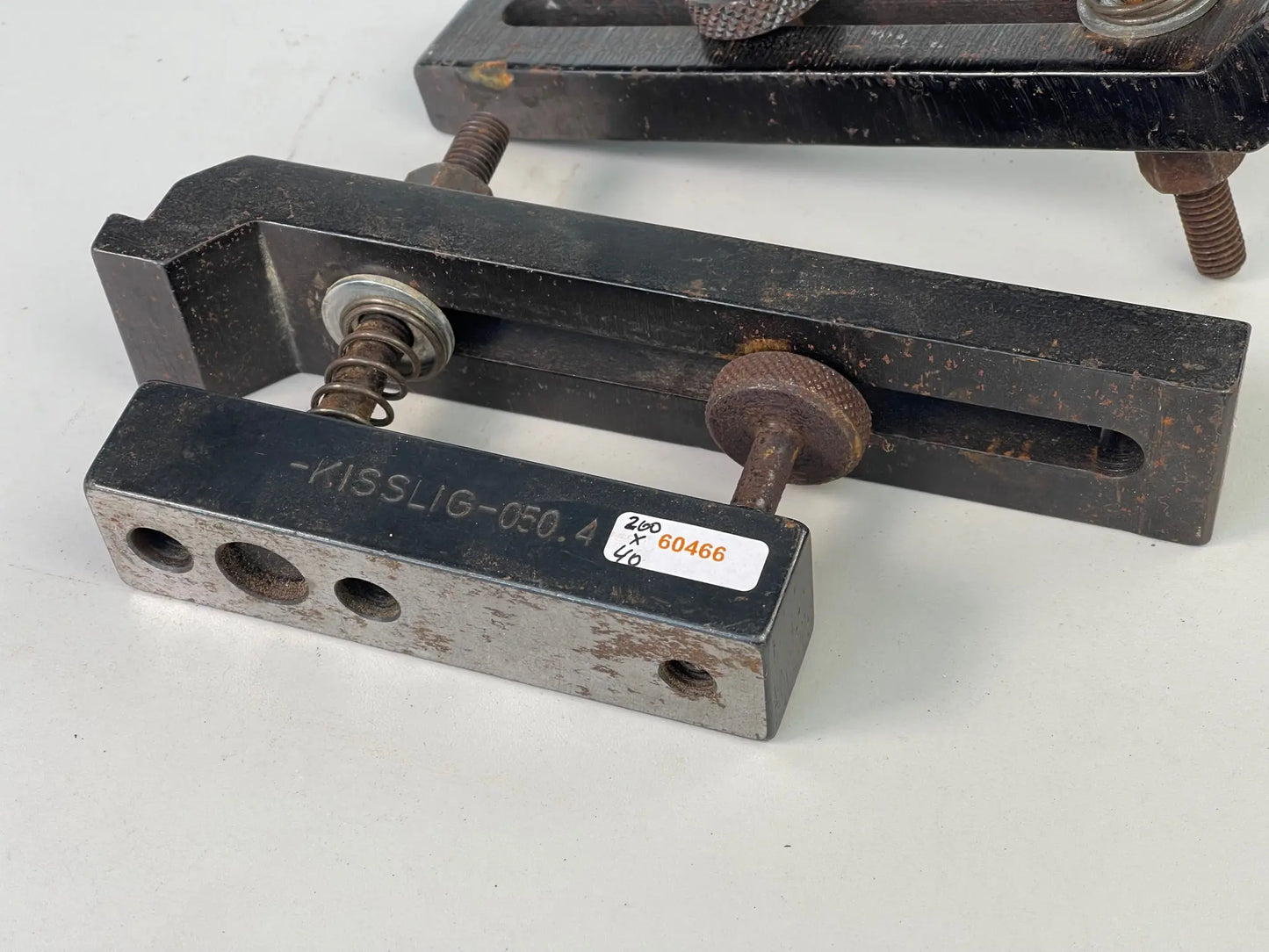 Spanneisen gekröpft 12x200 mm, Kisslig, gebraucht