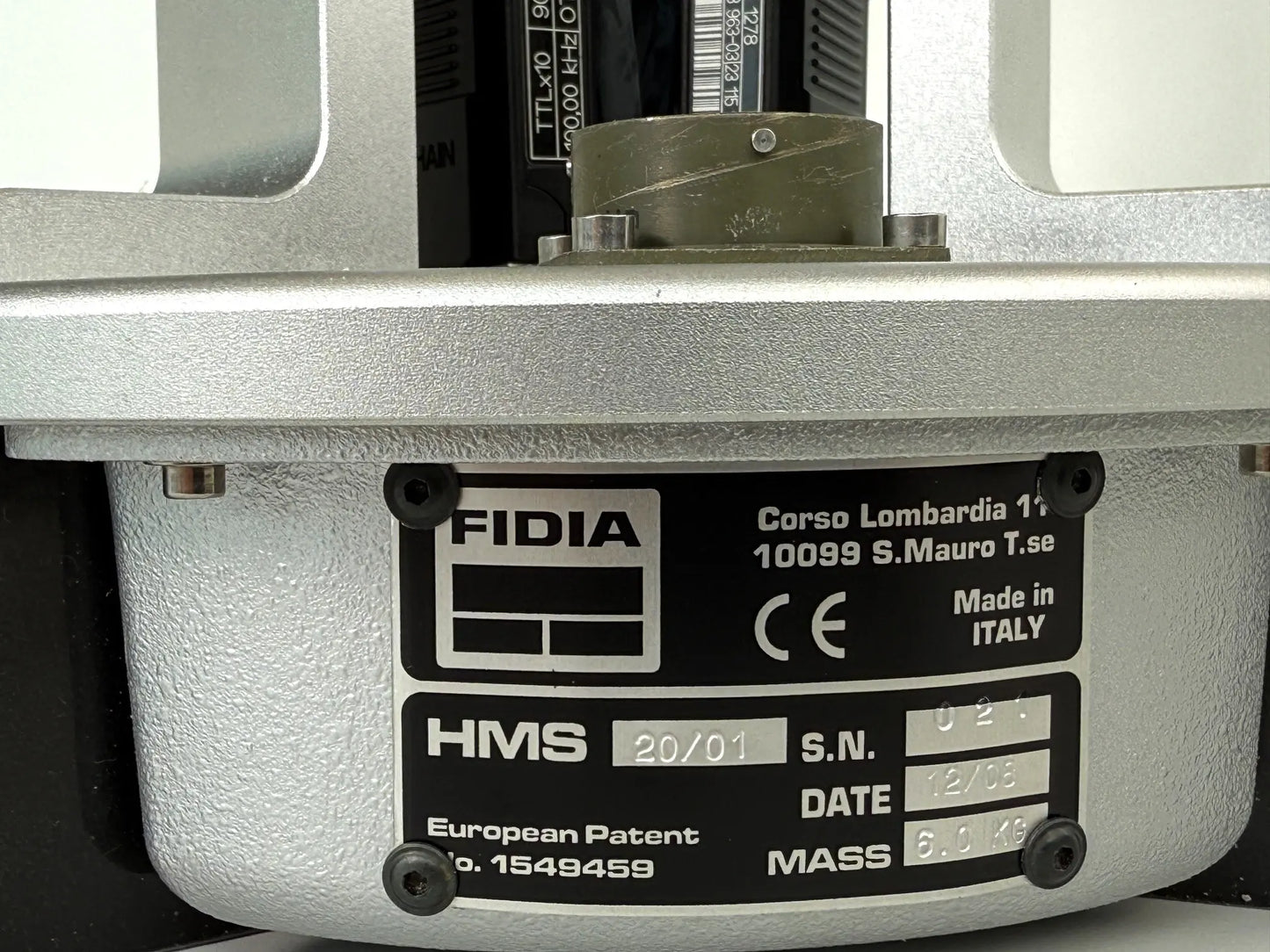 Fidia HMS Kopfvermessung System 5-Achs, head measuring system