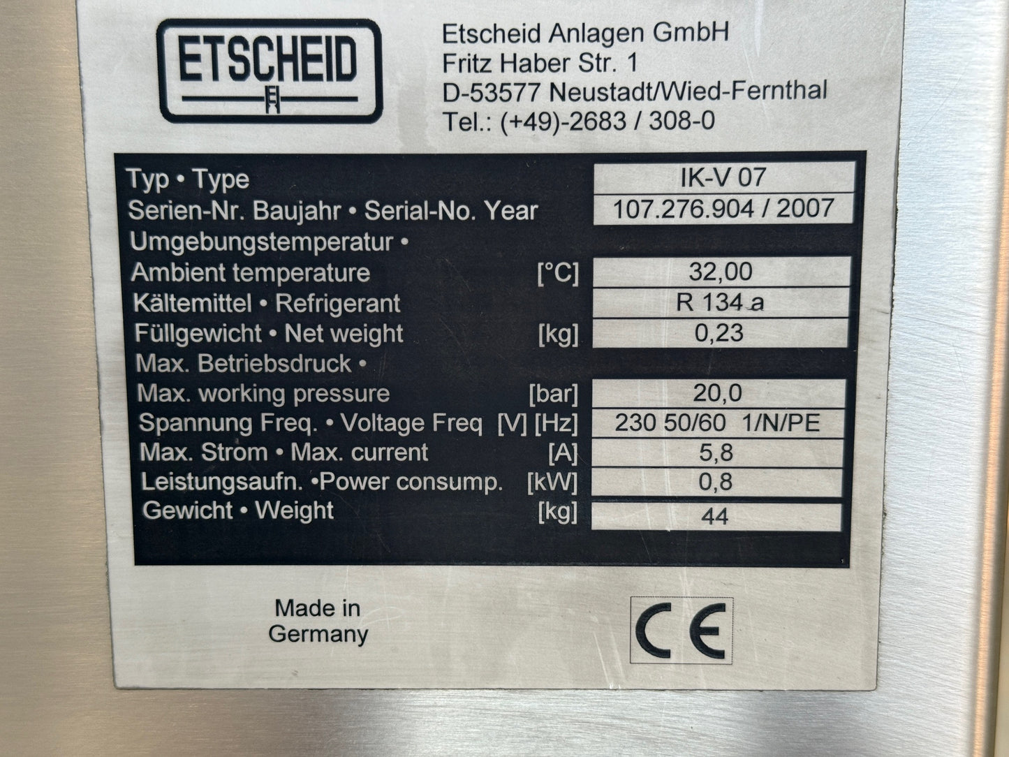 Kelch i-tec L Schrumpfgerät für HSK A63 und SK50 Aufnahmen