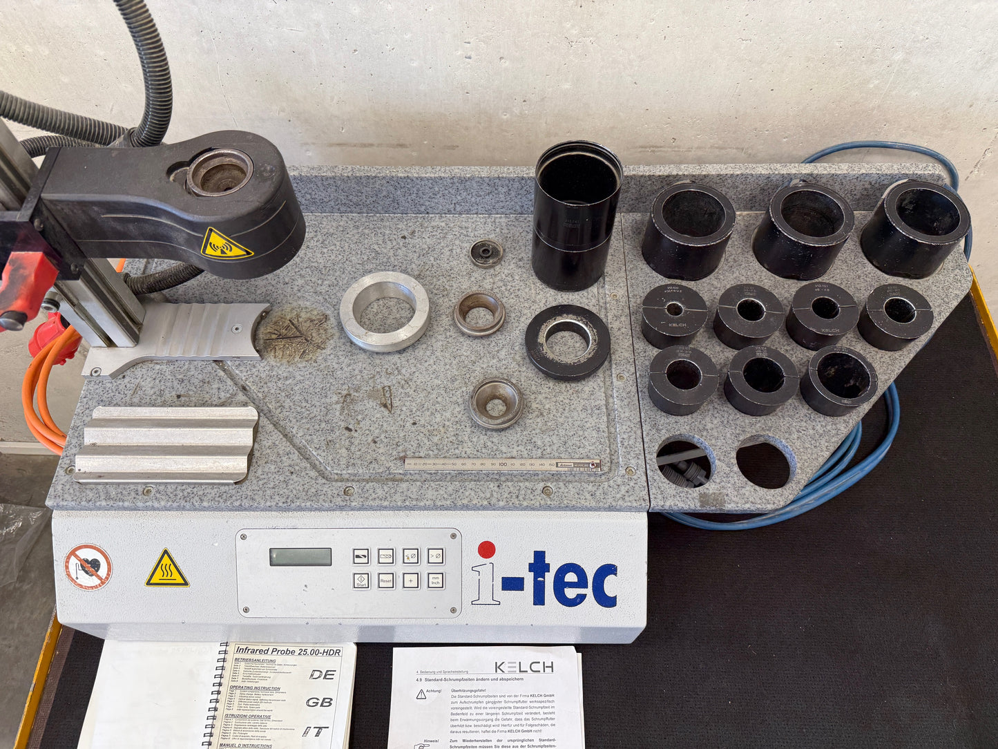 Kelch i-tec L Schrumpfgerät für HSK A63 und SK50 Aufnahmen